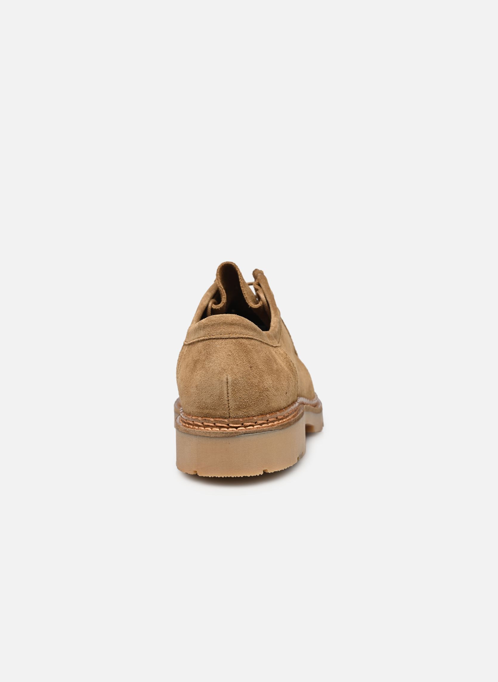 Derby schoenen Macho heren bruin Pellet Derby schoenen Macho heren bruin VELOURS DATE . MIEL