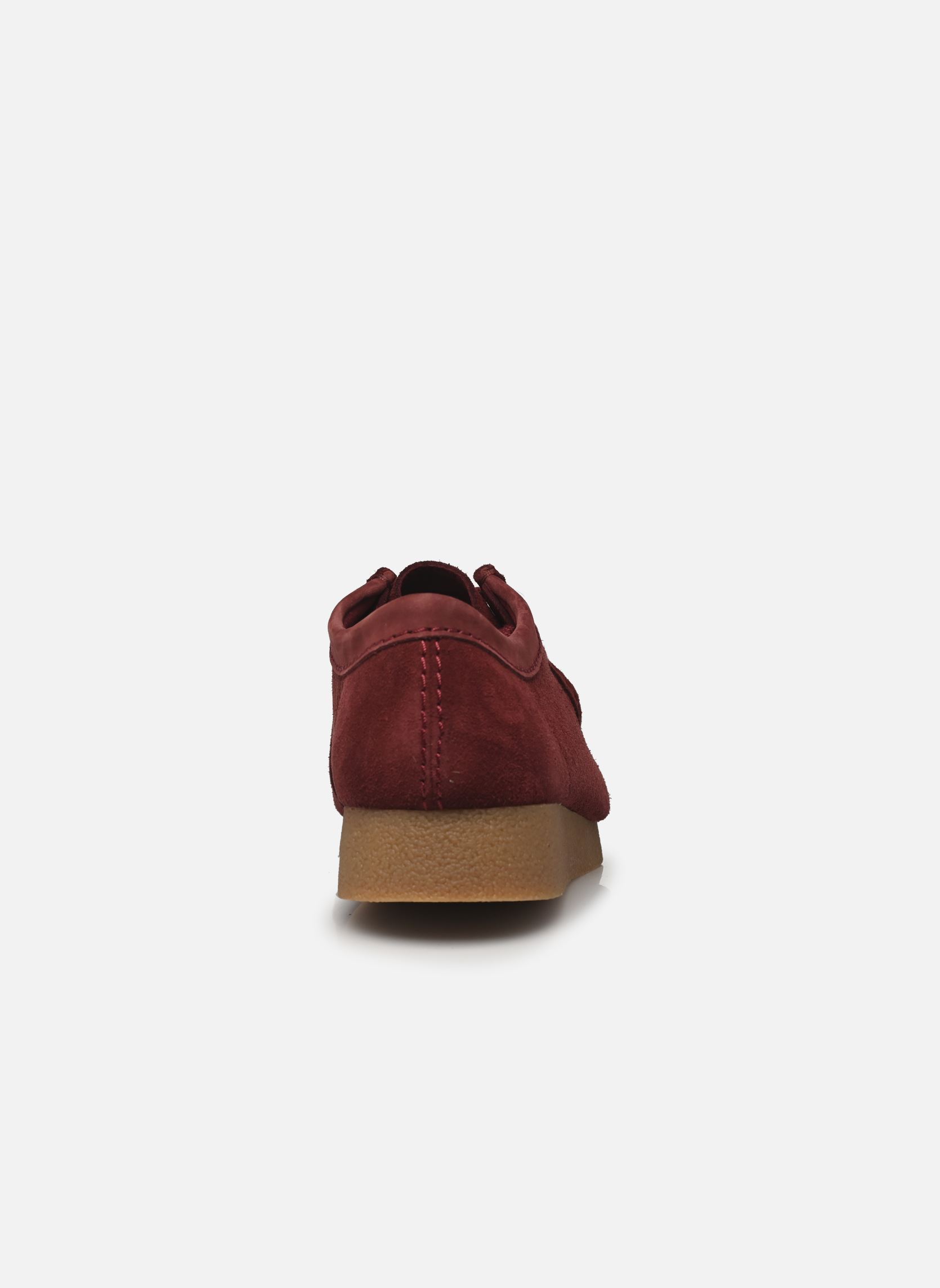 Derbys WallabeeEVO herren bordeaux Clarks Derbys WallabeeEVO herren bordeaux BURGUNDY SUEDE