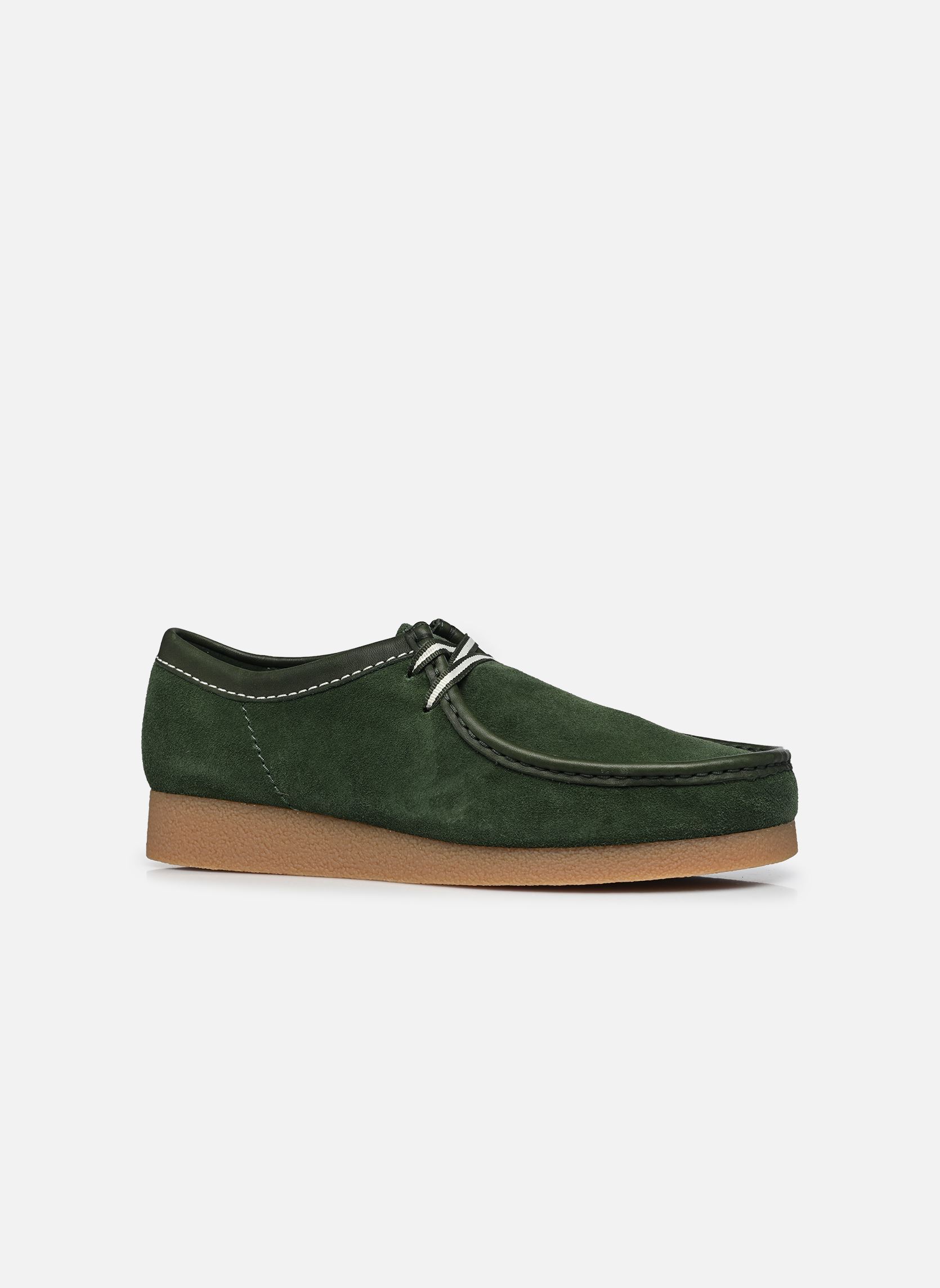 Derbys WallabeeEVO herren grün Clarks Derbys WallabeeEVO herren grün GREEN SDE