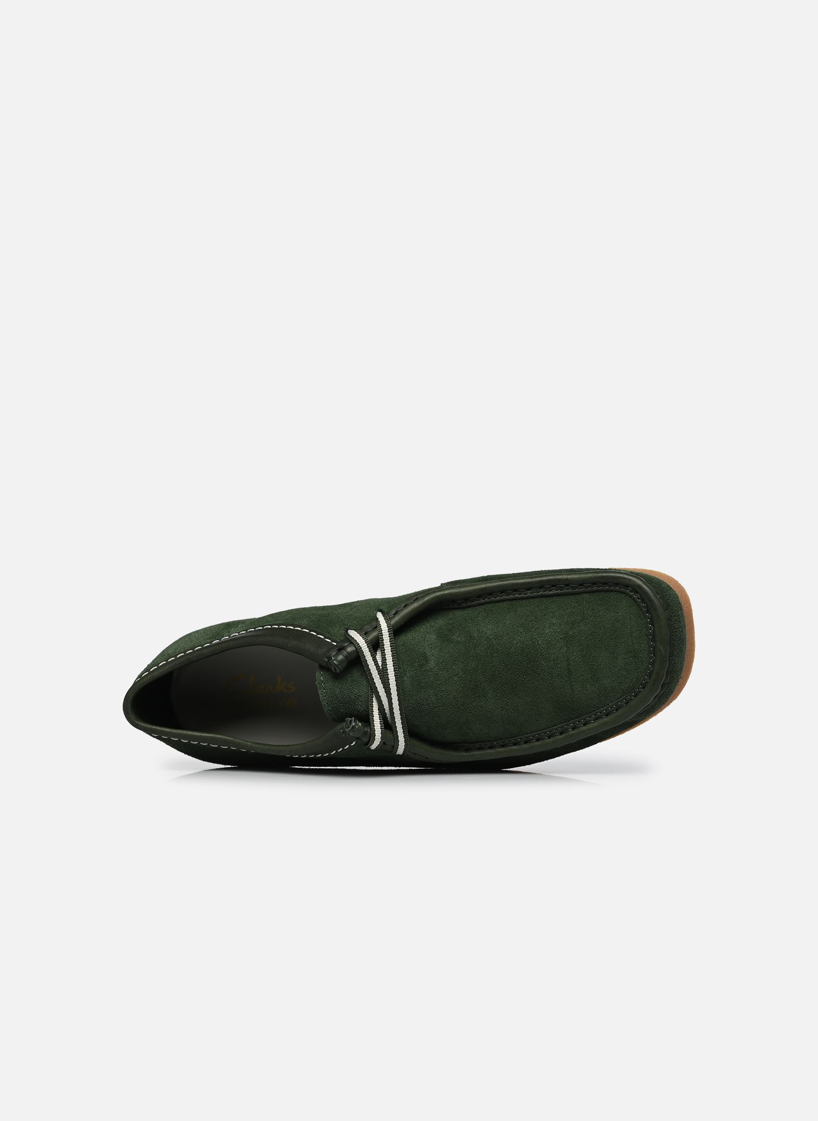 Derbys WallabeeEVO herren grün Clarks Derbys WallabeeEVO herren grün GREEN SDE