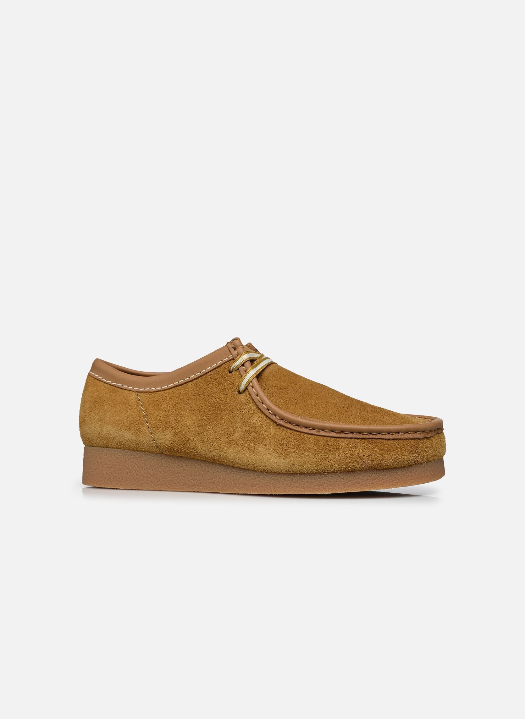 Derbies WallabeeEVO homme marron Clarks Derbies WallabeeEVO homme marron OCHRE SUEDE