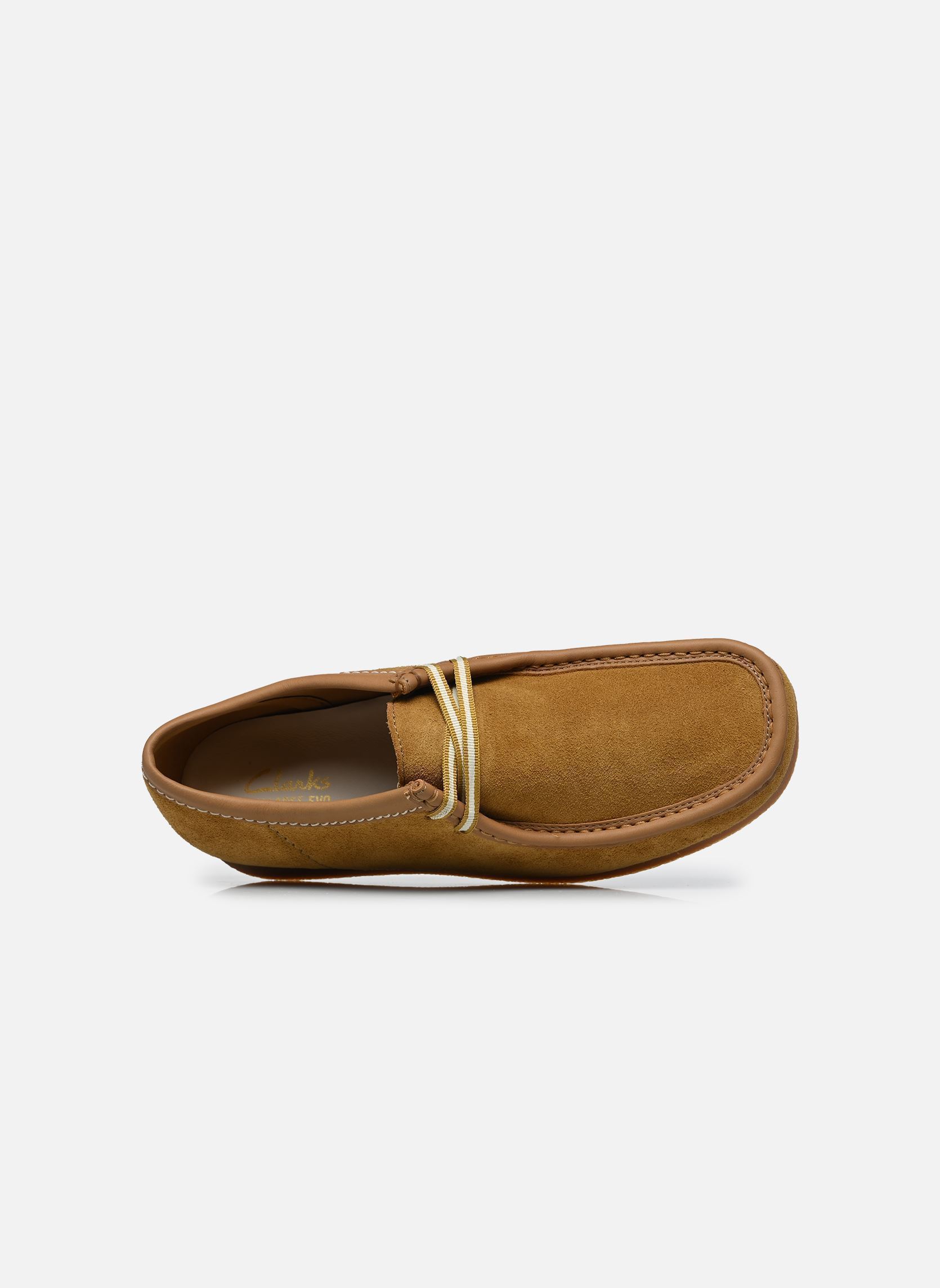 Derbies WallabeeEVO homme marron Clarks Derbies WallabeeEVO homme marron OCHRE SUEDE