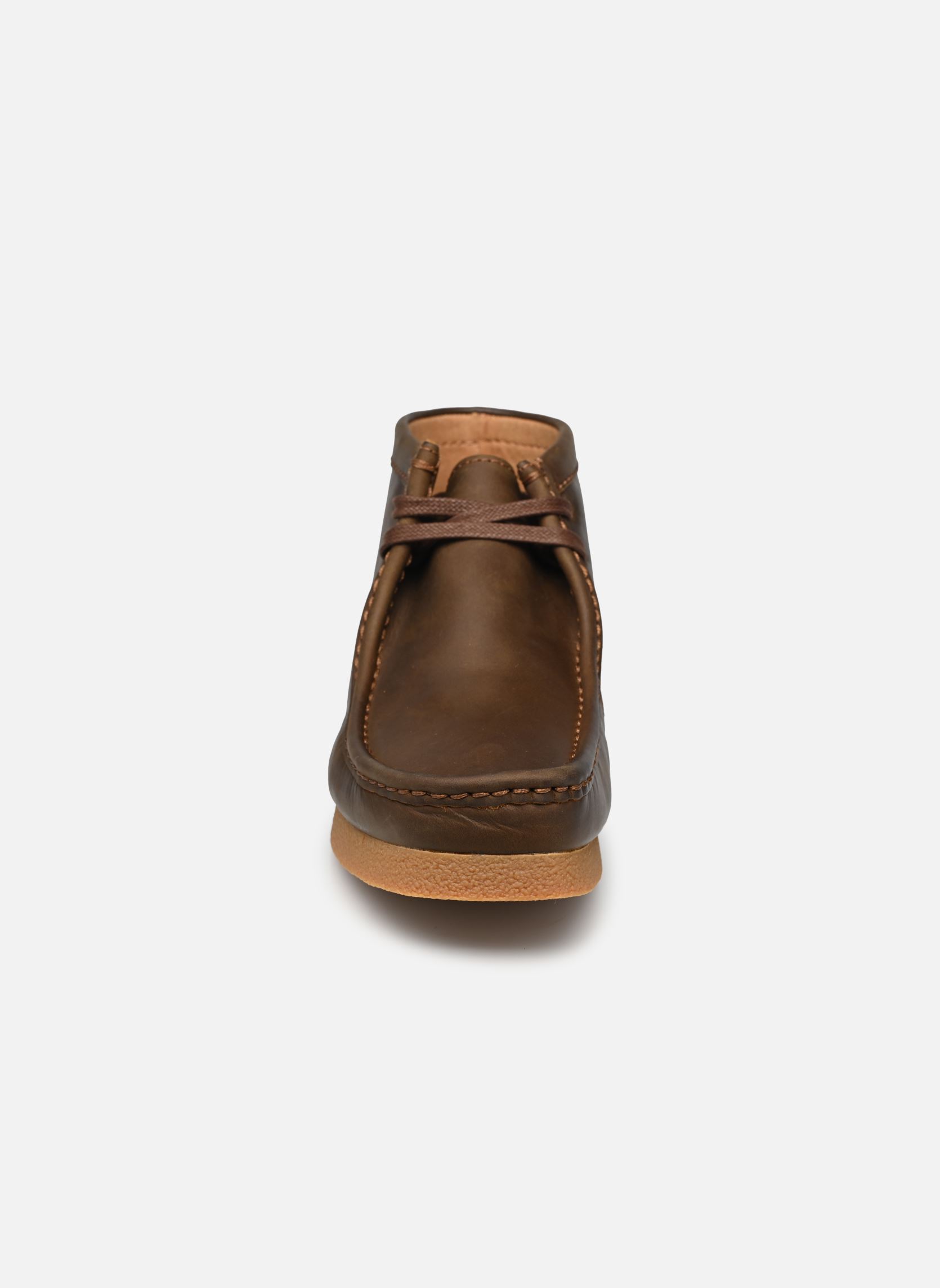 Enkellaarzen en laarzen WallabeeEVO BT heren bruin Clarks Enkellaarzen en laarzen WallabeeEVO BT heren bruin BEESWAX
