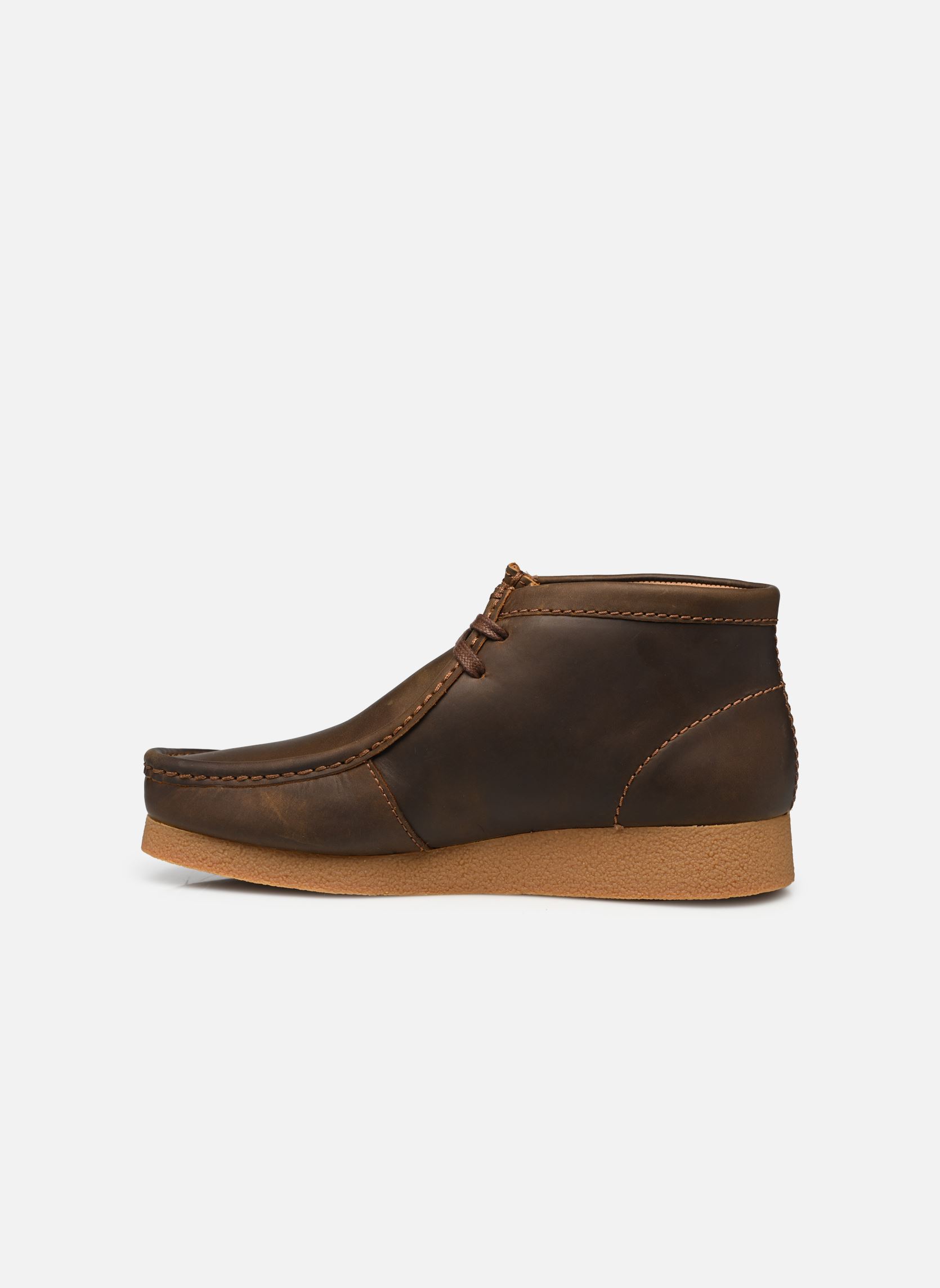 Enkellaarzen en laarzen WallabeeEVO BT heren bruin Clarks Enkellaarzen en laarzen WallabeeEVO BT heren bruin BEESWAX