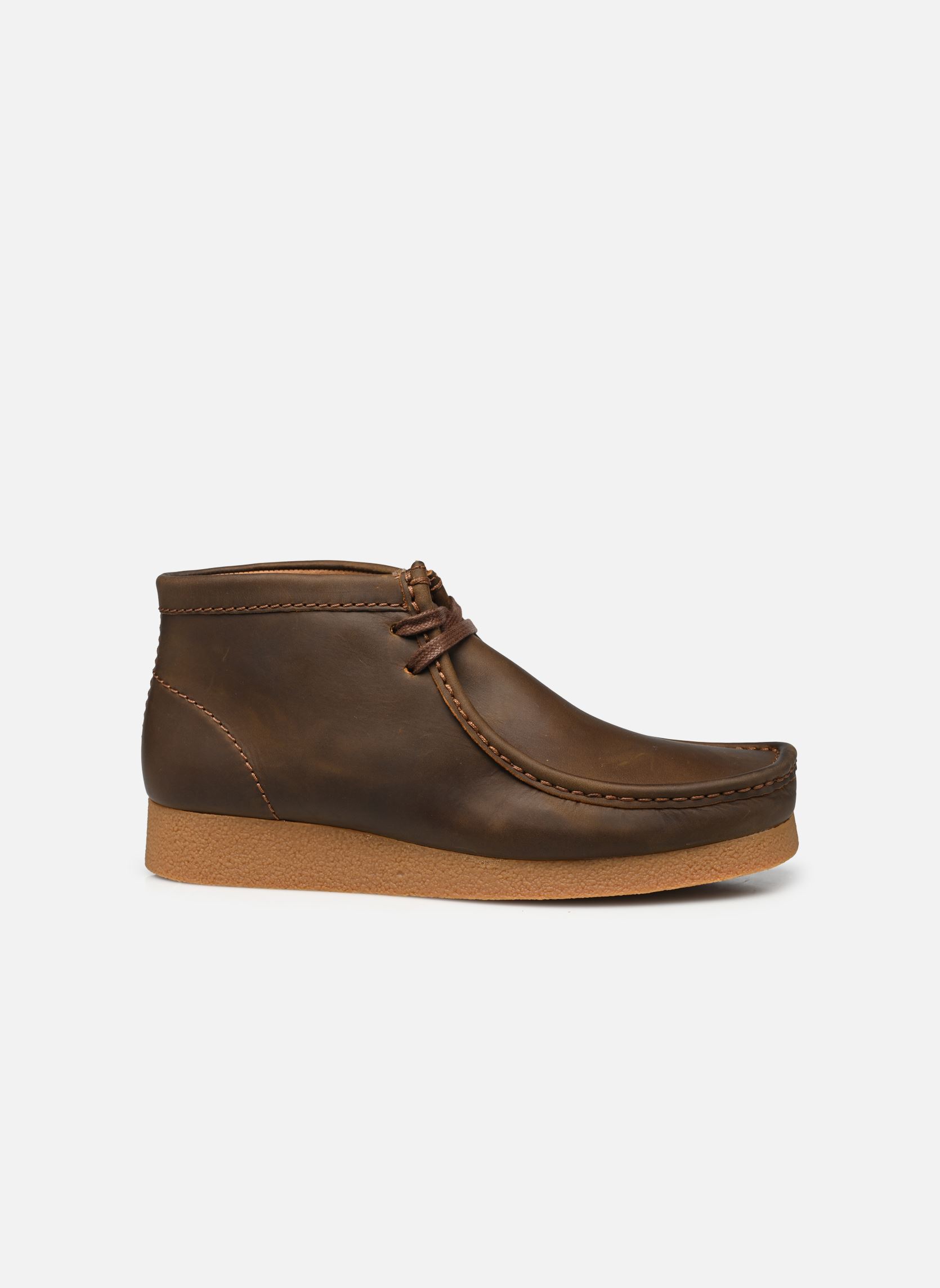Enkellaarzen en laarzen WallabeeEVO BT heren bruin Clarks Enkellaarzen en laarzen WallabeeEVO BT heren bruin BEESWAX