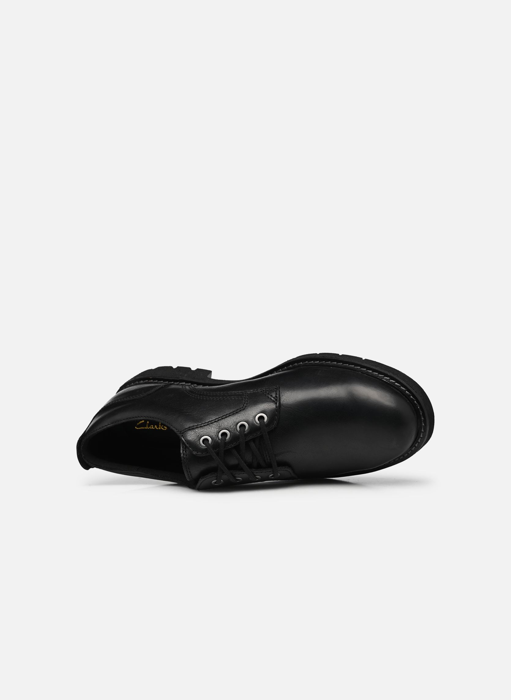 Derby schoenen Batcombe Tie heren zwart Clarks Derby schoenen Batcombe Tie heren zwart BLACK LEATHER