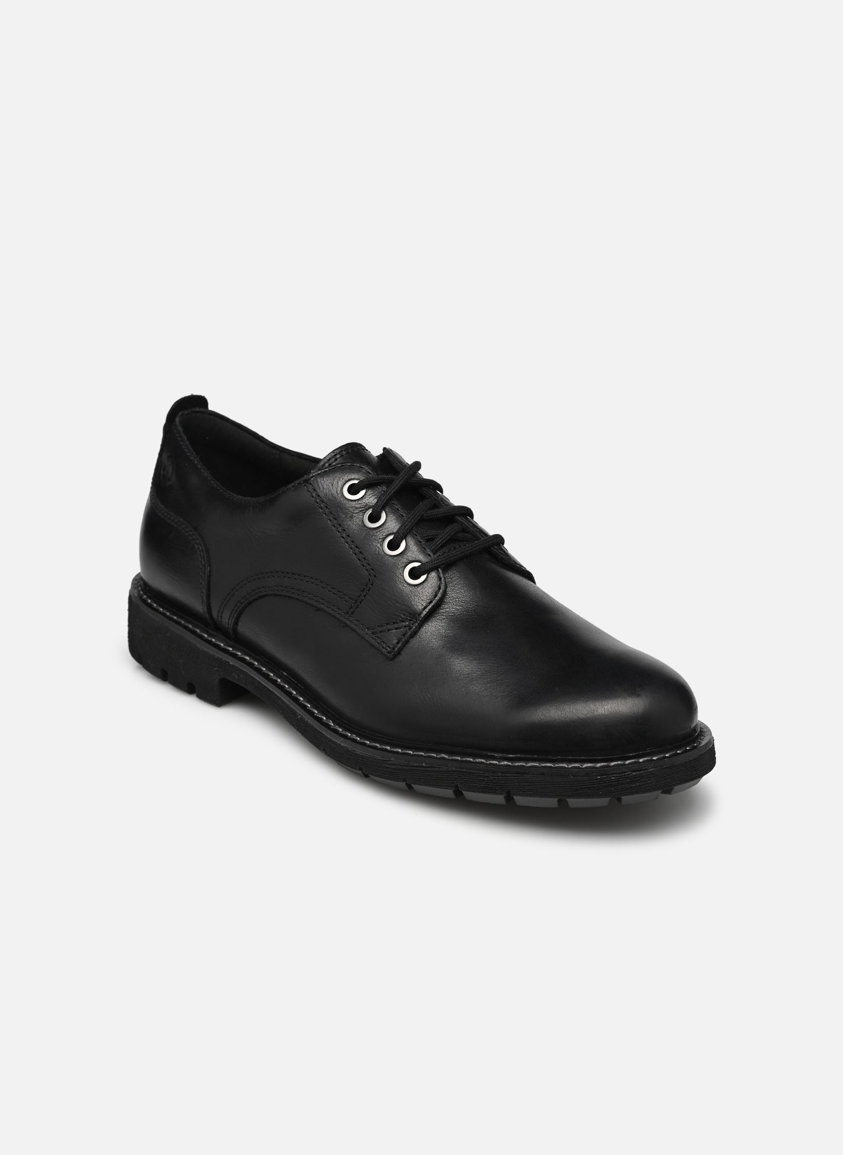 Derby schoenen Batcombe Tie heren zwart Clarks Derby schoenen Batcombe Tie heren zwart BLACK LEATHER
