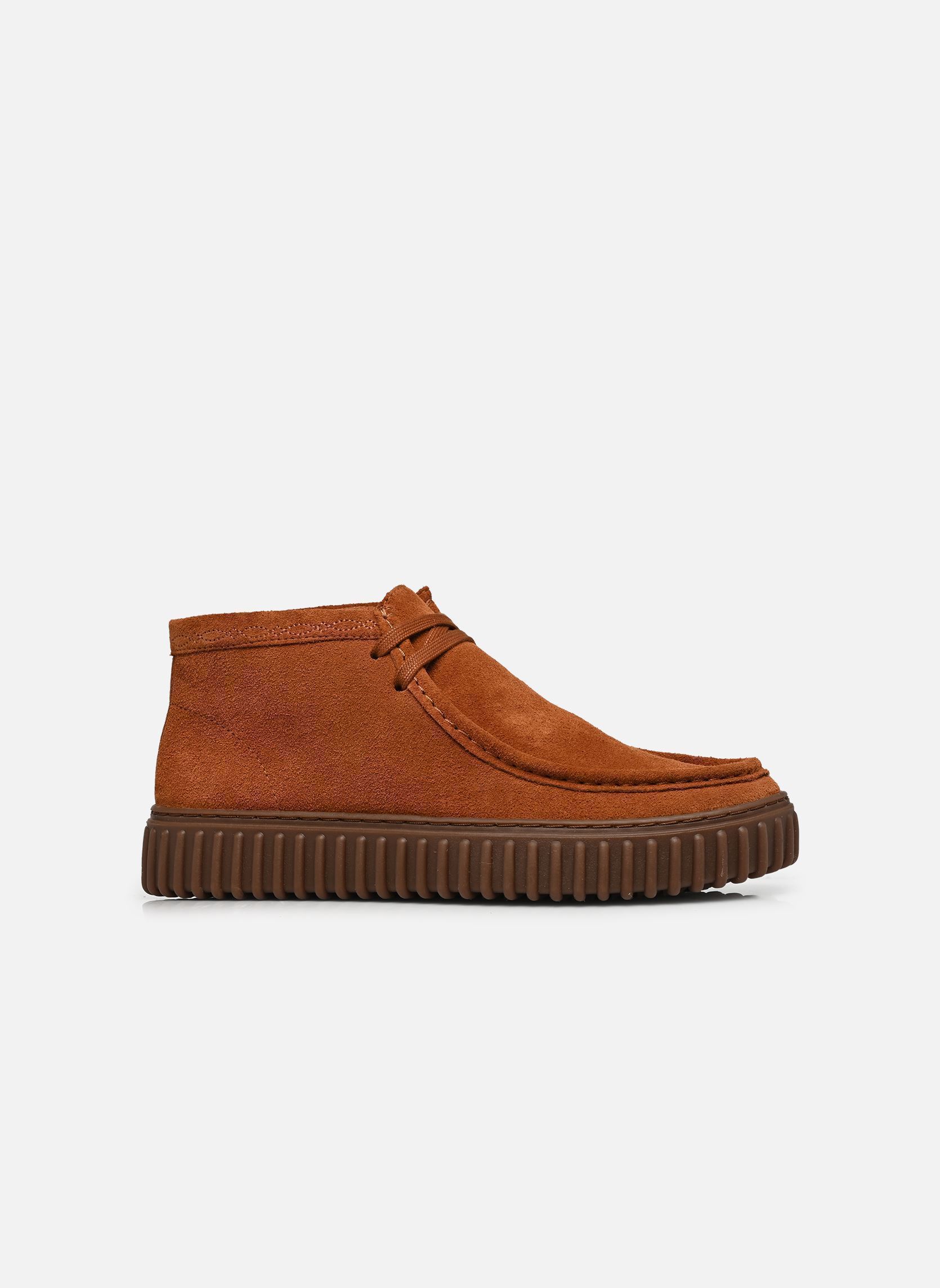 Bottines à lacets Torhill Hi homme marron Clarks Bottines à lacets Torhill Hi homme marron GINGER SUEDE