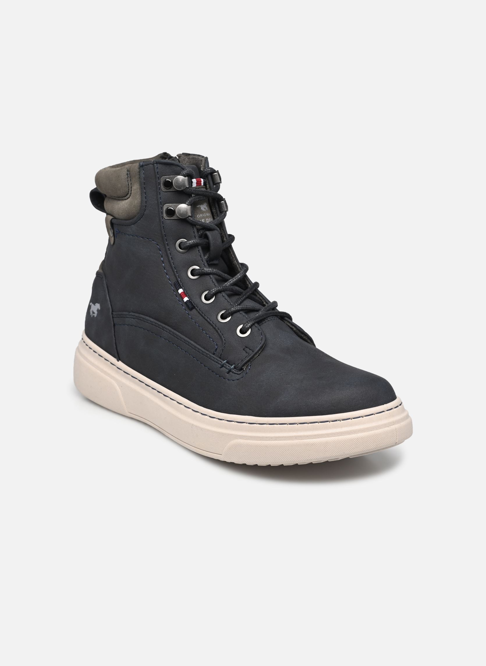 Baskets montantes Veto homme bleu Mustang shoes Baskets montantes Veto homme bleu Navy