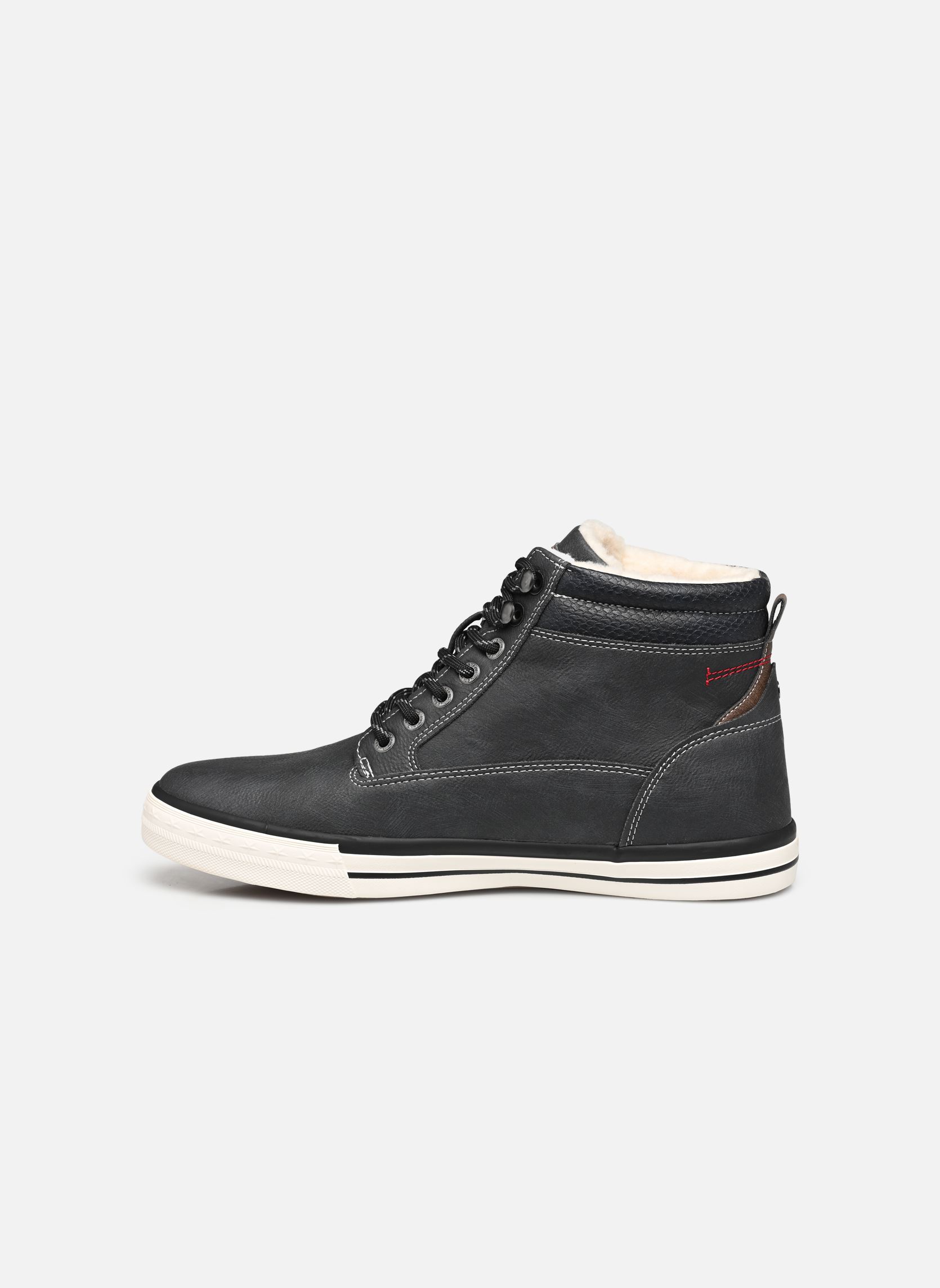 Sneakers alte Velha F uomo nero Mustang shoes Sneakers alte Velha F uomo nero Schwarz