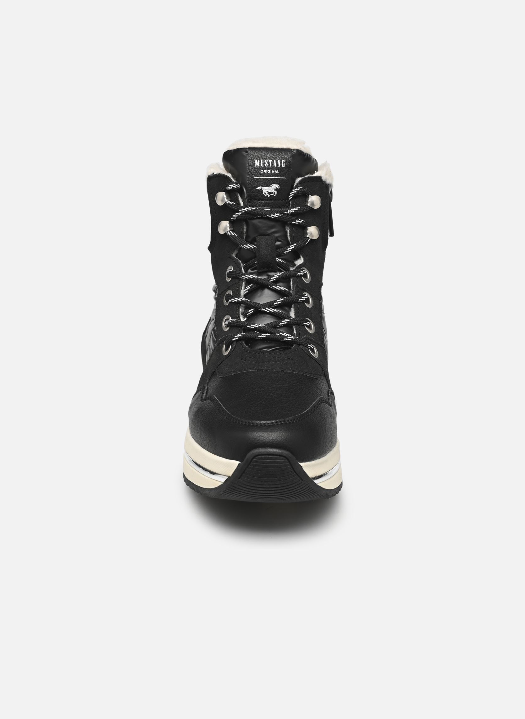 Baskets montantes Litto femme noir Mustang shoes Baskets montantes Litto femme noir Schwarz