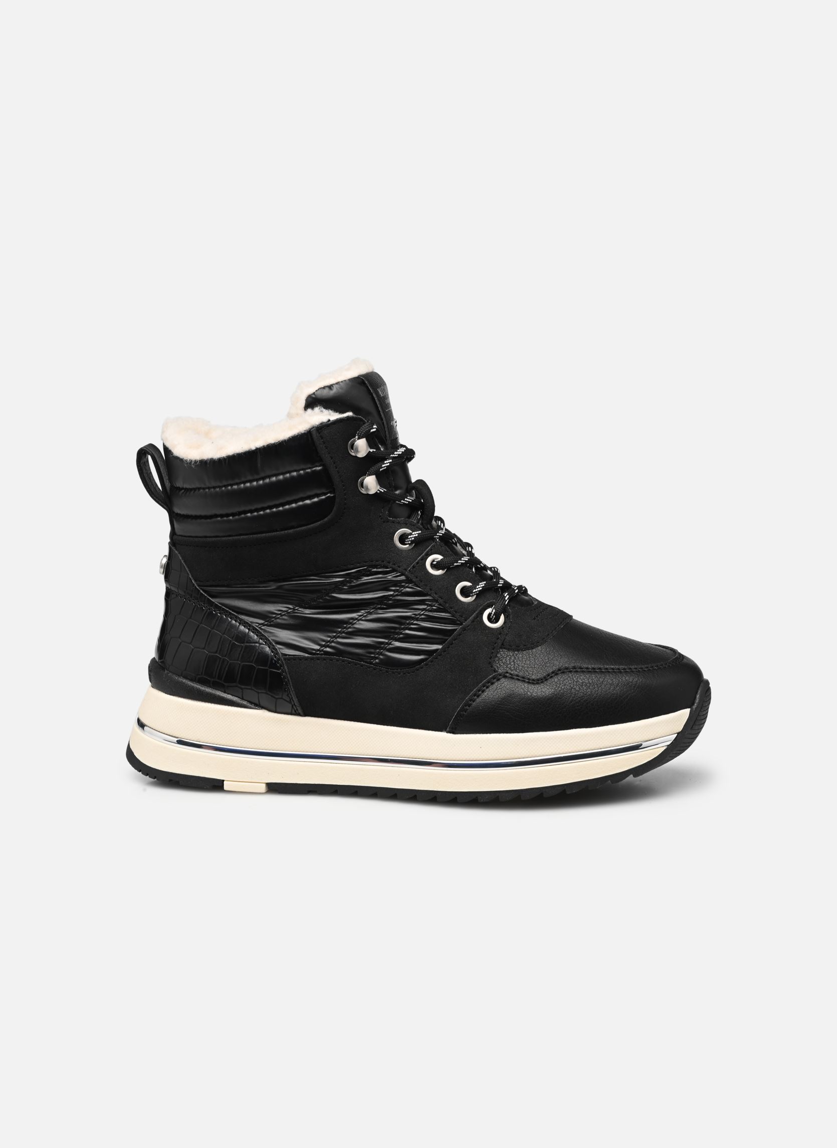 Baskets montantes Litto femme noir Mustang shoes Baskets montantes Litto femme noir Schwarz