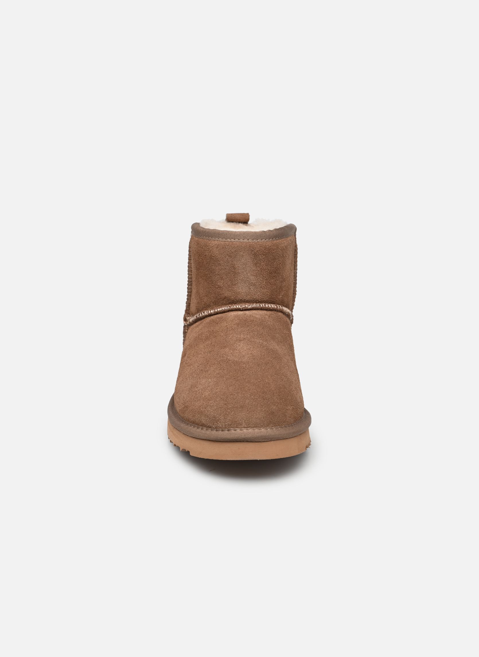 Gefütterte Stiefeletten Kate damen braun Mustang shoes Gefütterte Stiefeletten Kate damen braun Taupe