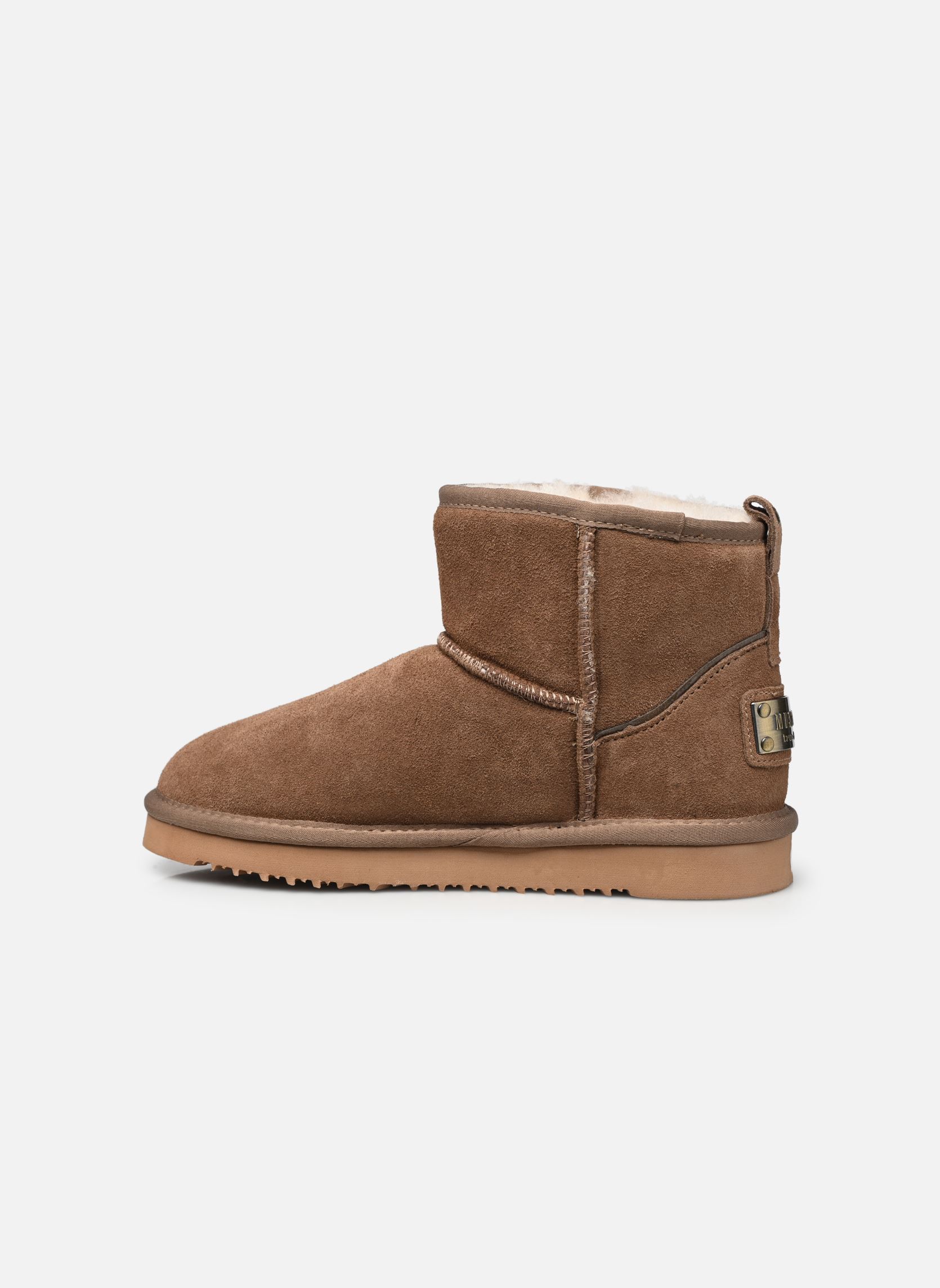 Gefütterte Stiefeletten Kate damen braun Mustang shoes Gefütterte Stiefeletten Kate damen braun Taupe