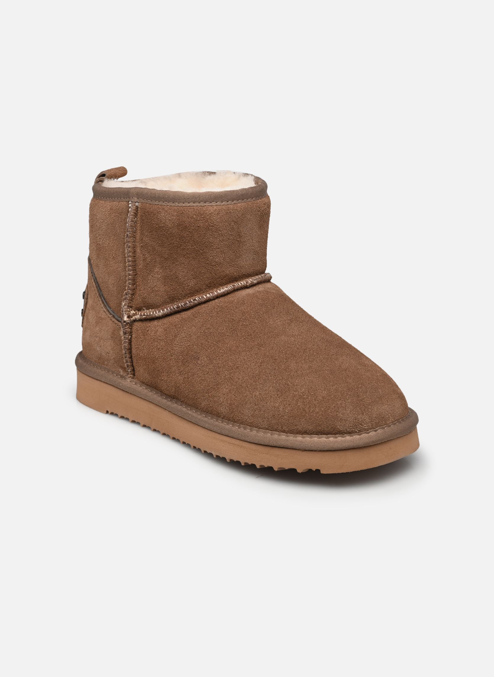 Gefütterte Stiefeletten Kate damen braun Mustang shoes Gefütterte Stiefeletten Kate damen braun Taupe