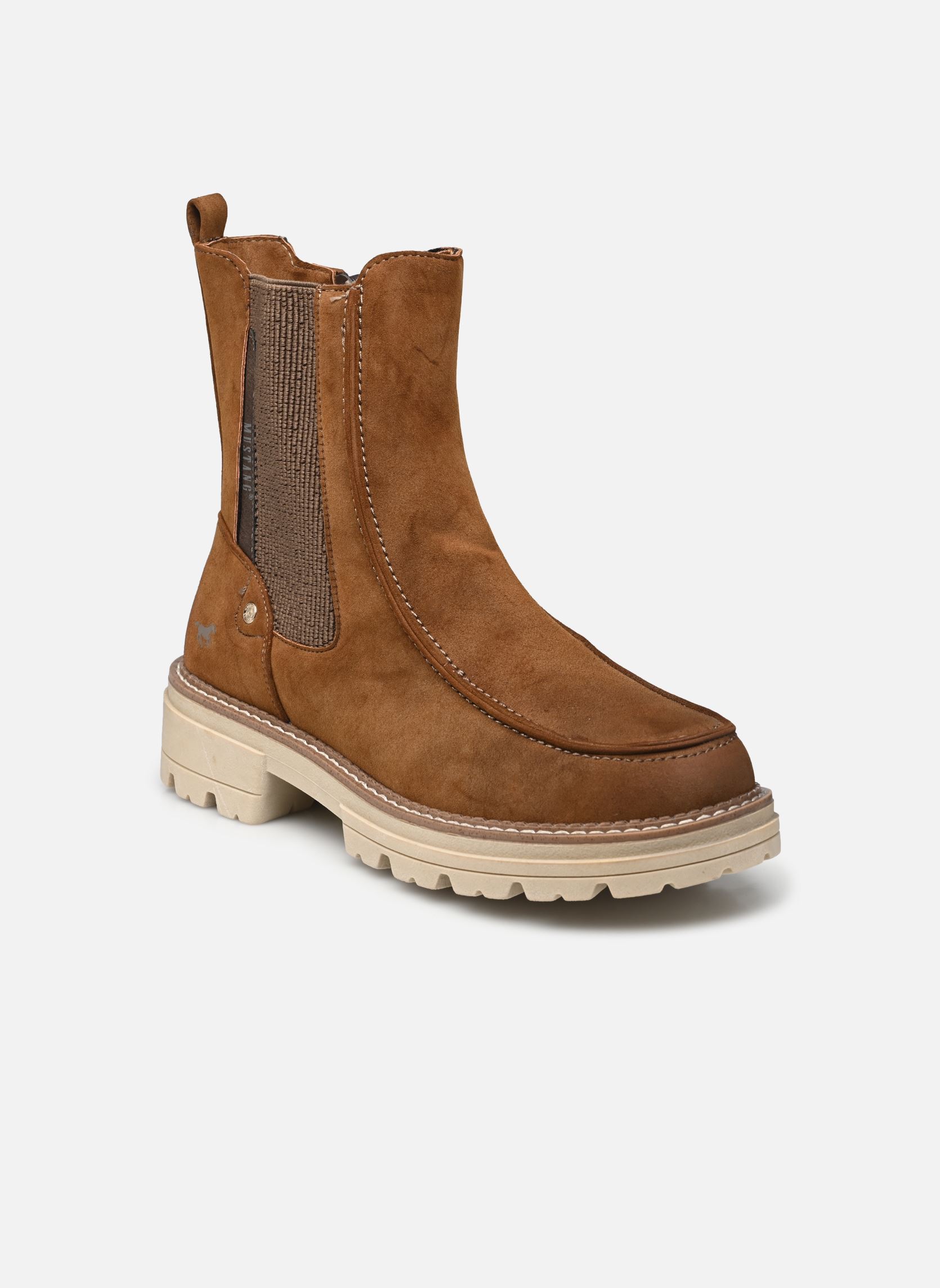 Botines y botas Klipir mujer marrón Mustang shoes Botines y botas Klipir mujer marrón Cognac