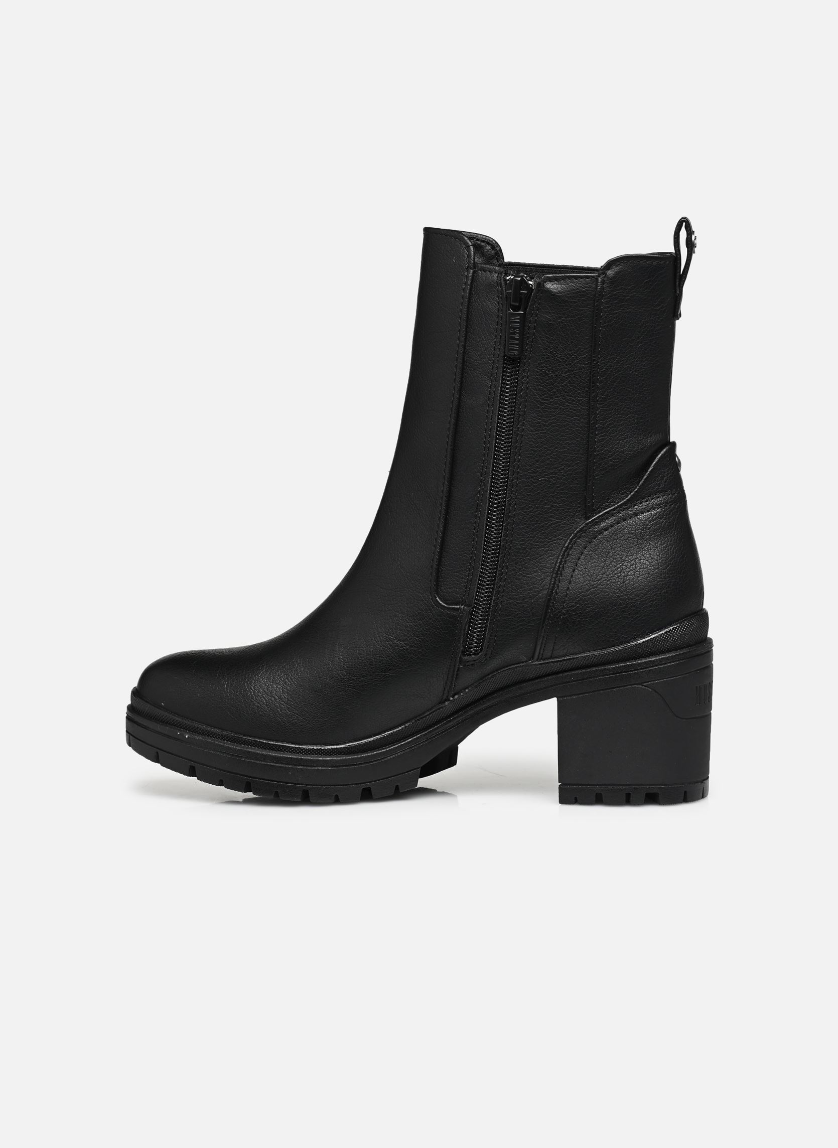 Botines y botas Kiti mujer negro Mustang shoes Botines y botas Kiti mujer negro Schwarz