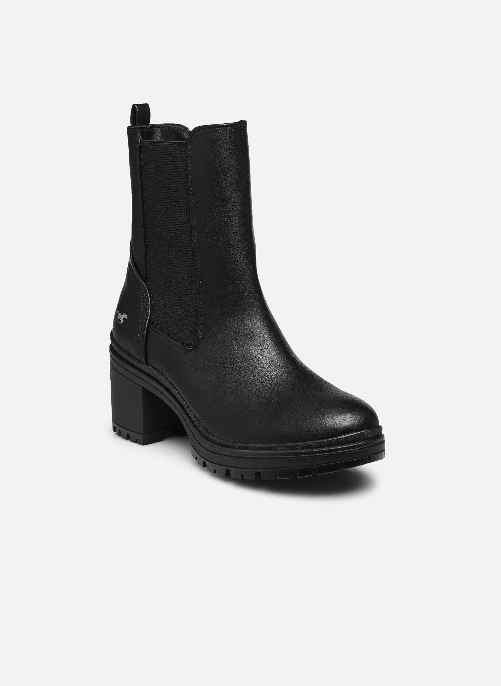 Botines y botas Kiti mujer negro Mustang shoes Botines y botas Kiti mujer negro Schwarz