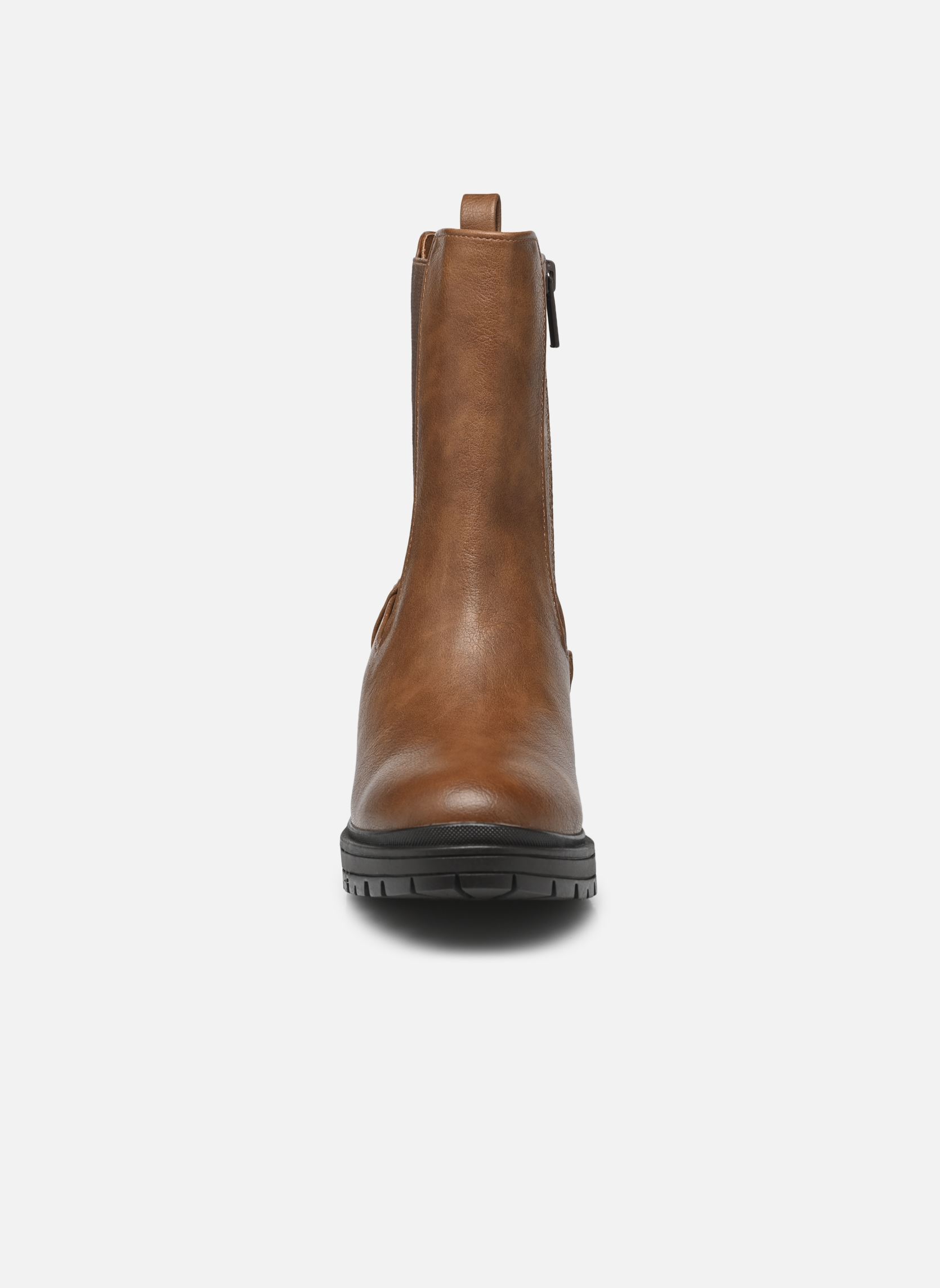 Bottines et boots Kiti femme marron Mustang shoes Bottines et boots Kiti femme marron Cognac