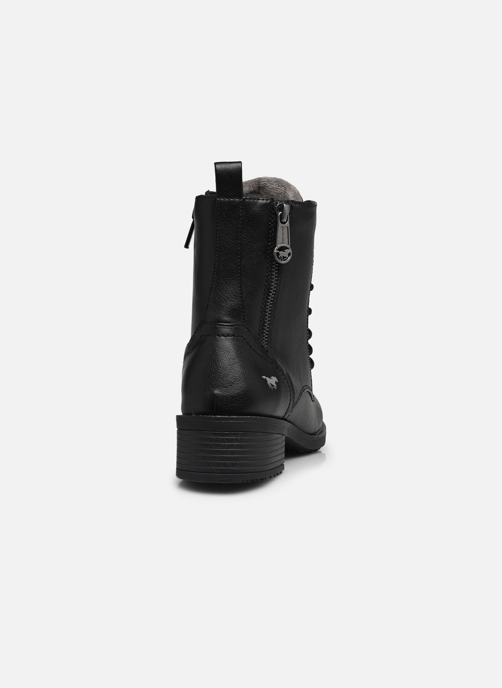 Bottines à lacets Trilo femme noir Mustang shoes Bottines à lacets Trilo femme noir Schwarz