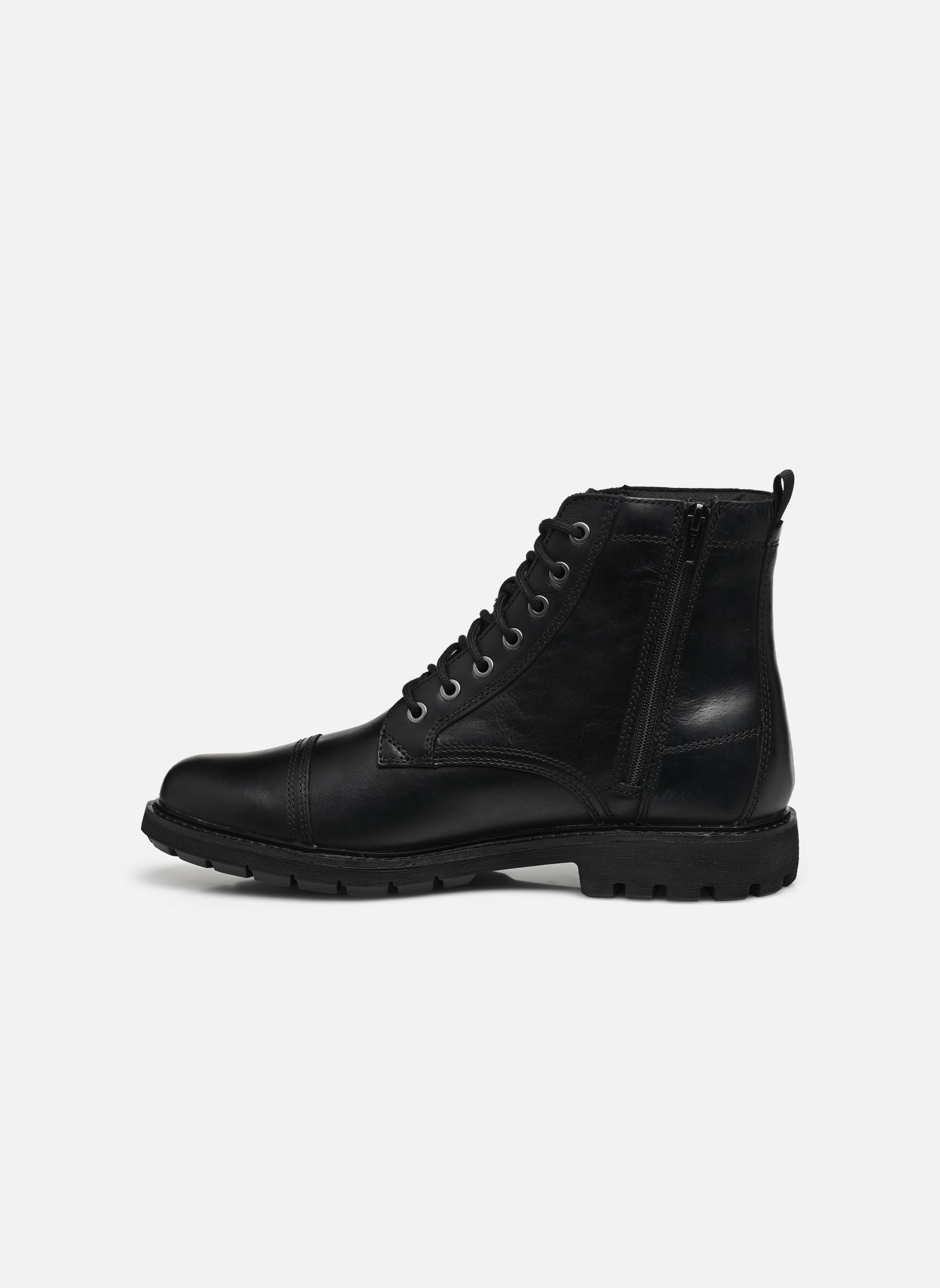 Bottines à lacets Batcombe Cap homme noir Clarks Bottines à lacets Batcombe Cap homme noir BLACK LEATHER