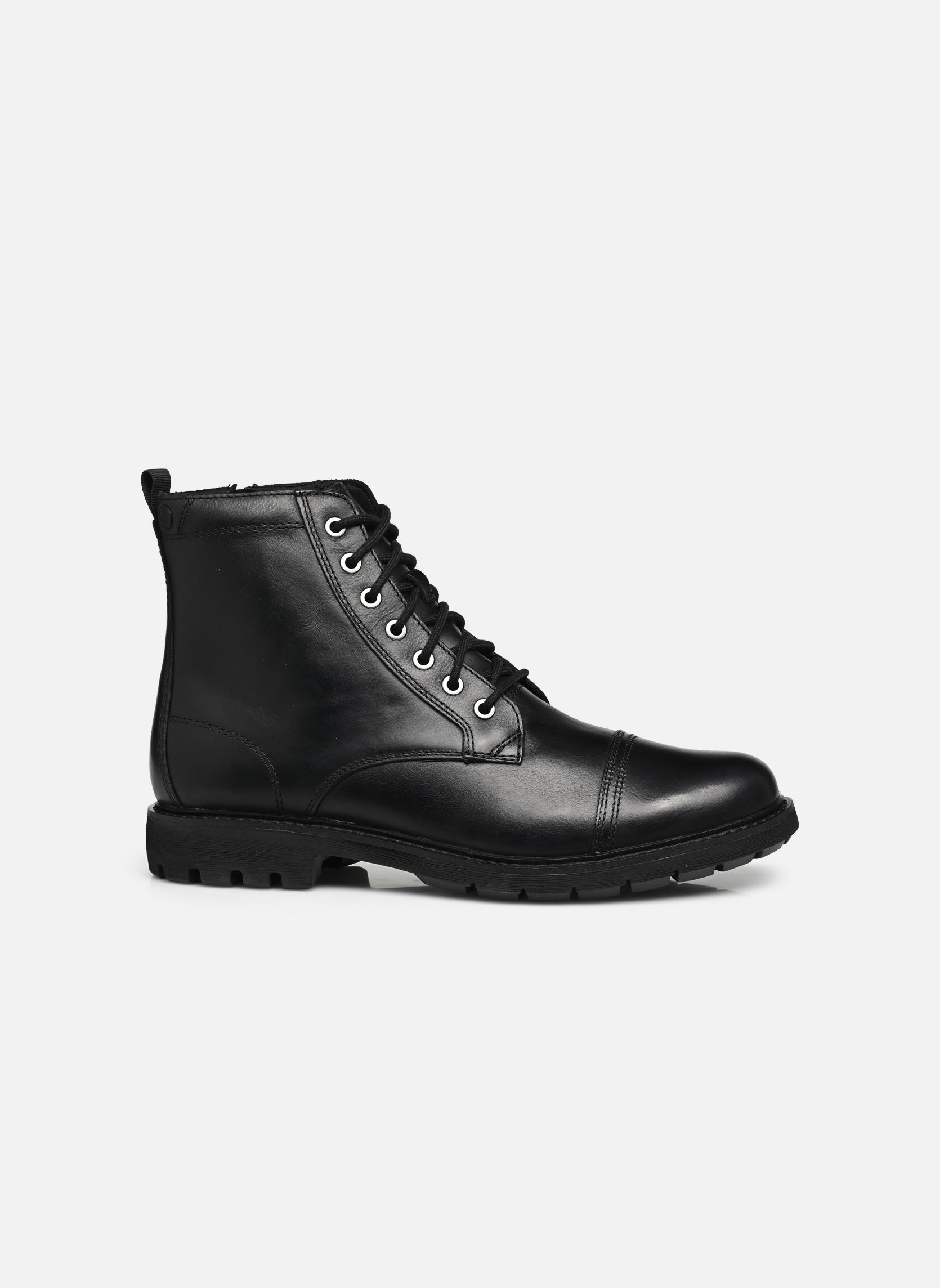 Bottines à lacets Batcombe Cap homme noir Clarks Bottines à lacets Batcombe Cap homme noir BLACK LEATHER