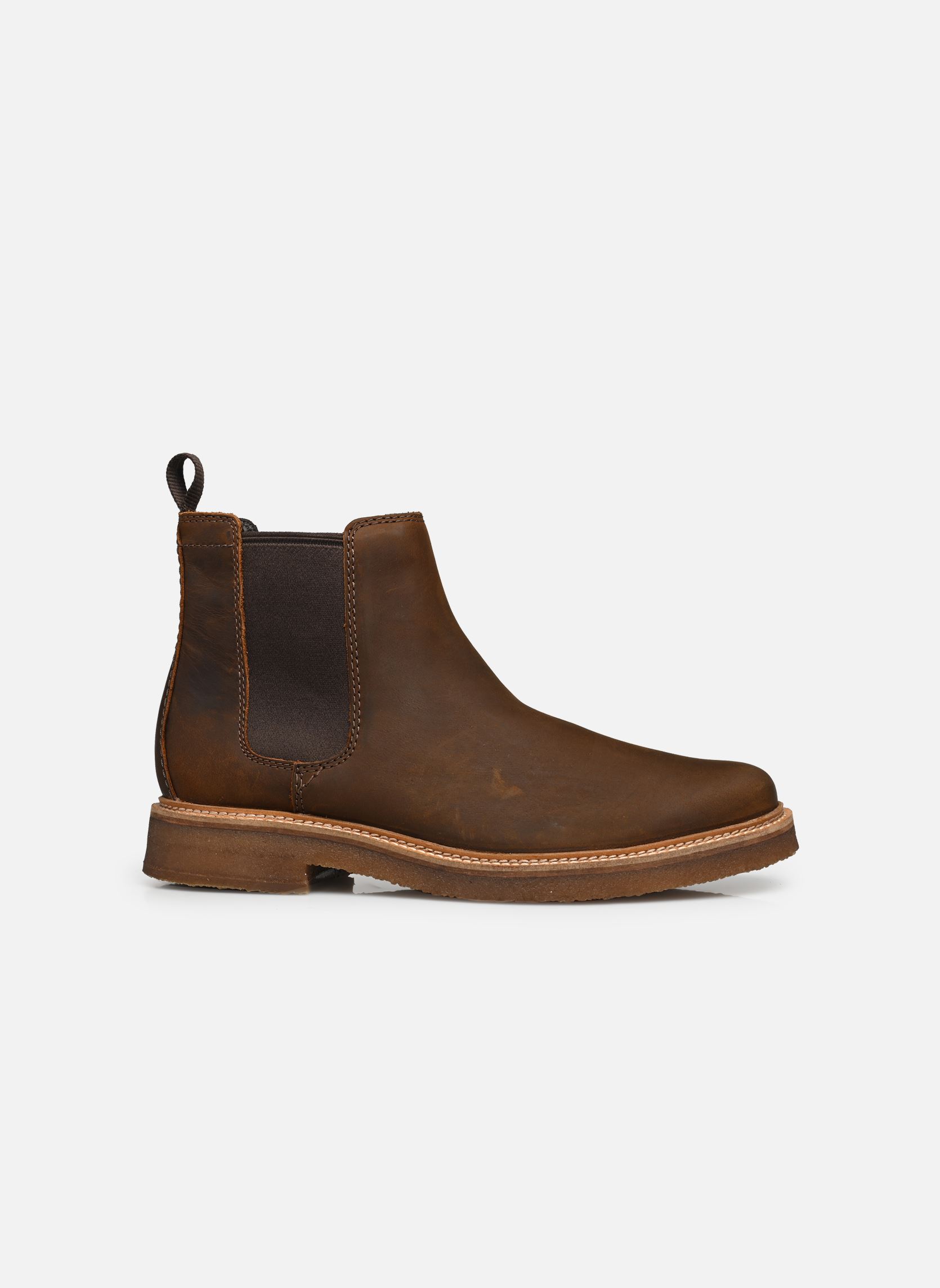 Enkellaarzen en laarzen Clarkdale Easy heren bruin Clarks Enkellaarzen en laarzen Clarkdale Easy heren bruin BEESWAX LEATHER