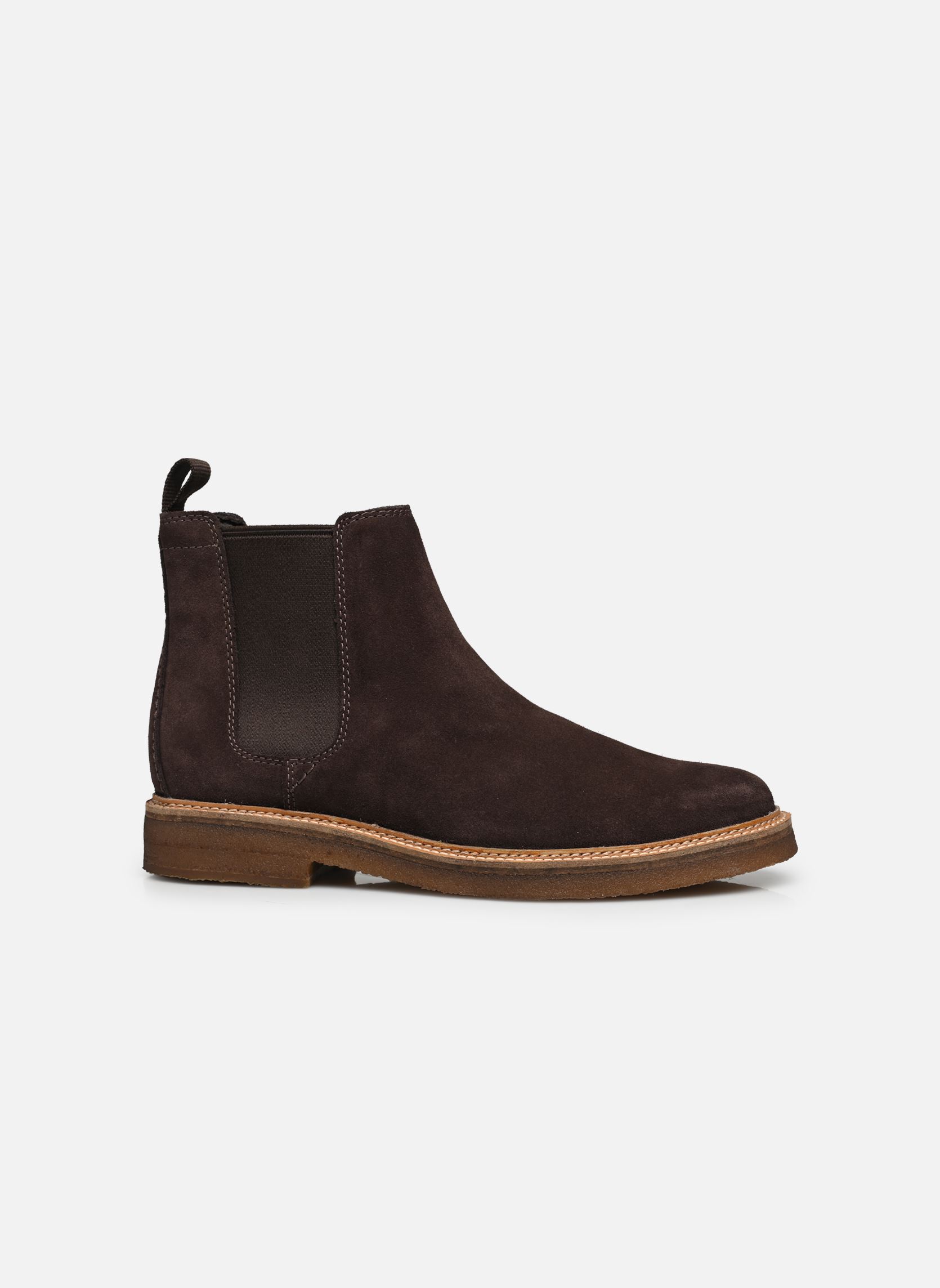 Bottines et bottes Clarkdale Easy homme marron Clarks Bottines et bottes Clarkdale Easy homme marron DARK BROWN SUEDE
