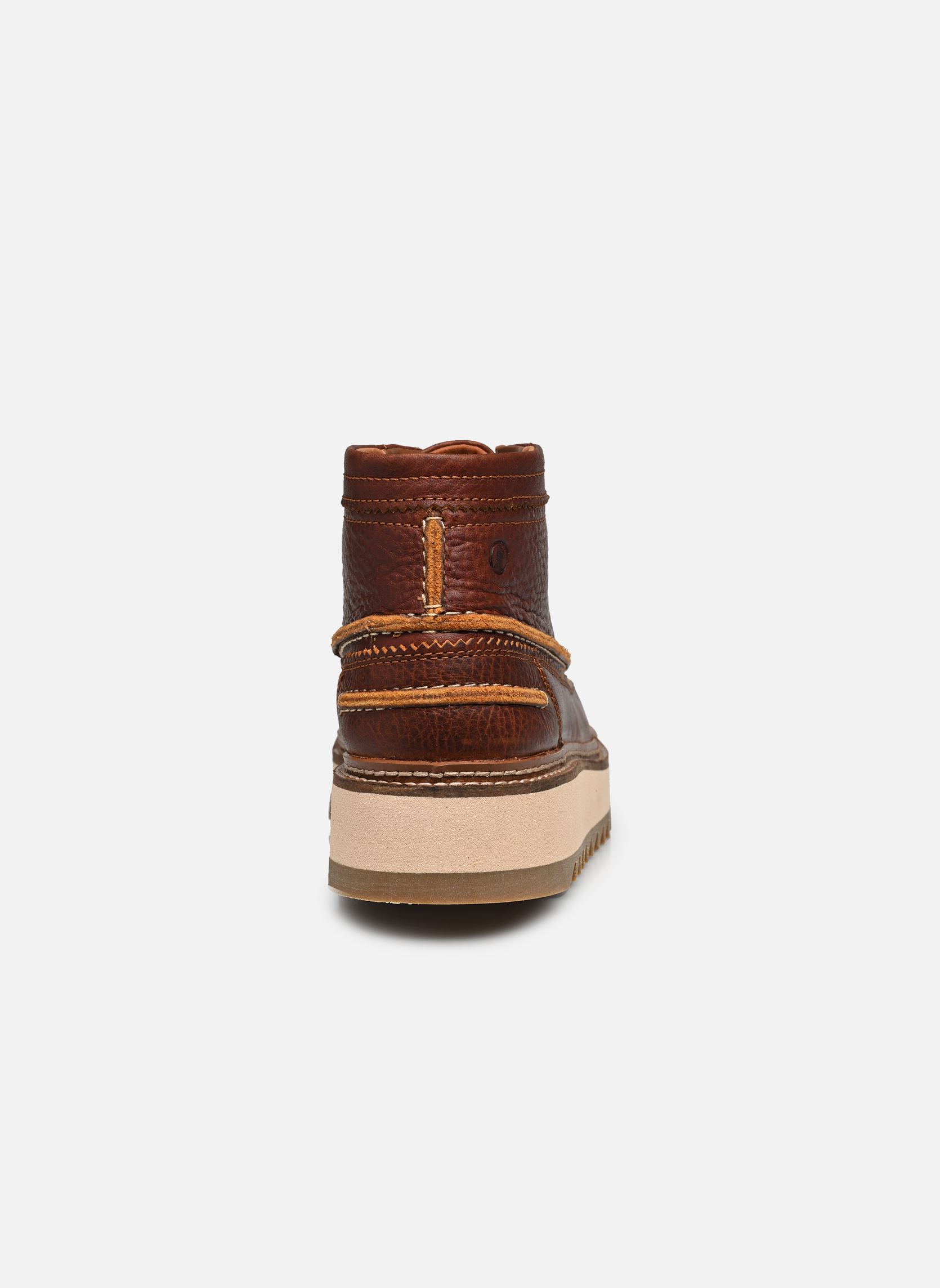 Bottines à lacets Clarkhill Mid homme marron Clarks Bottines à lacets Clarkhill Mid homme marron DARK TAN LEA