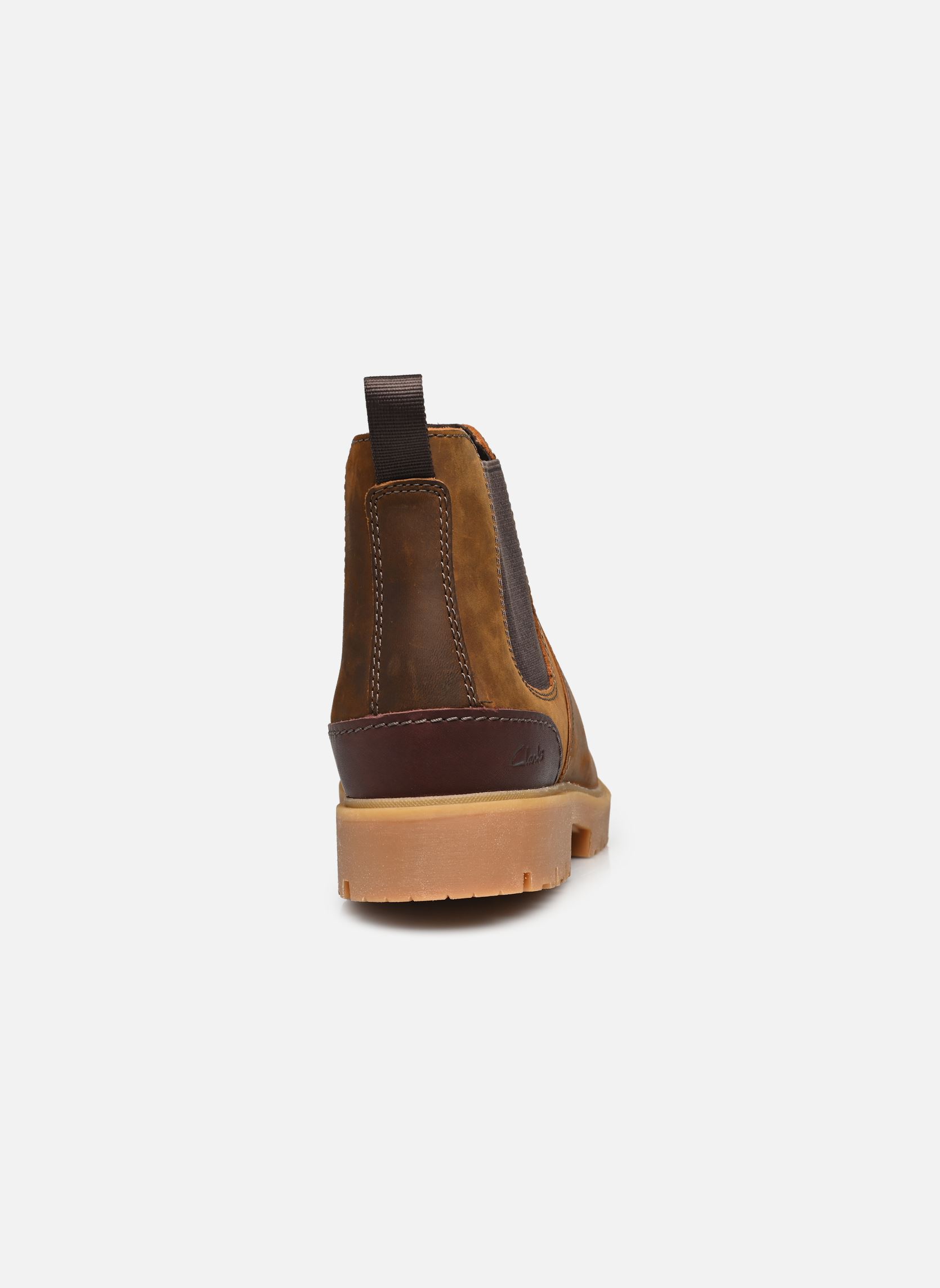 Bottines et bottes Rossdale Top homme marron Clarks Bottines et bottes Rossdale Top homme marron BEESWAX LEATHER