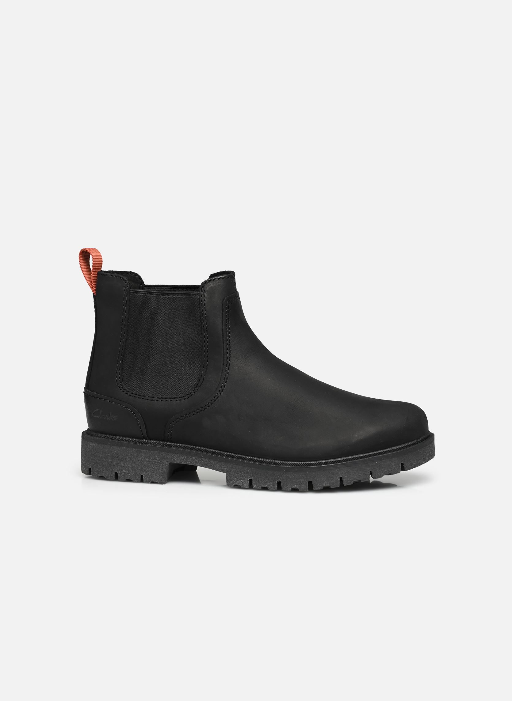 Stiefeletten und Stiefel Rossdale Top herren schwarz Clarks Stiefeletten und Stiefel Rossdale Top herren schwarz BLACK LEATHER