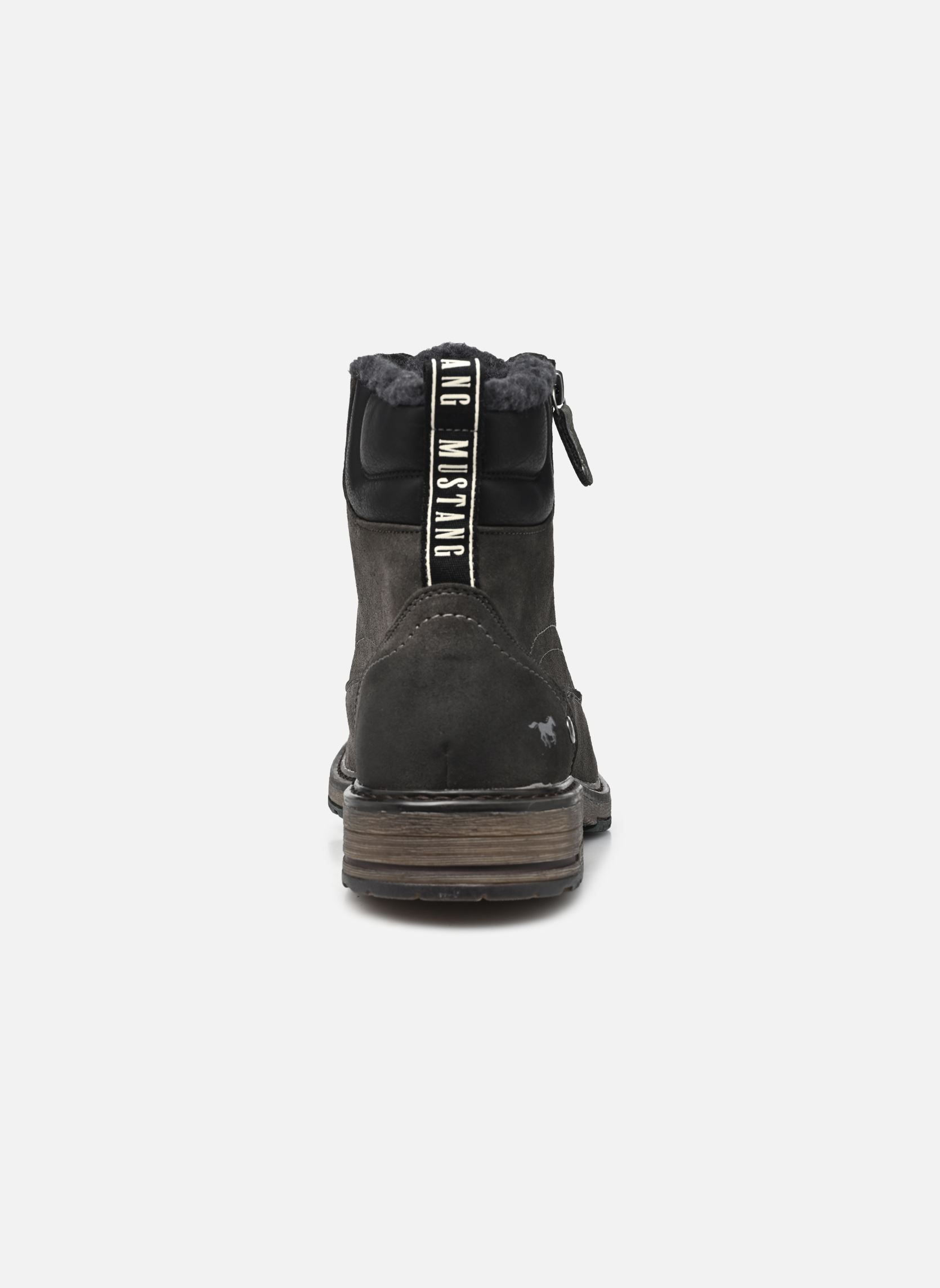 Bottines à lacets Klor homme gris Mustang shoes Bottines à lacets Klor homme gris Dunkelgrau