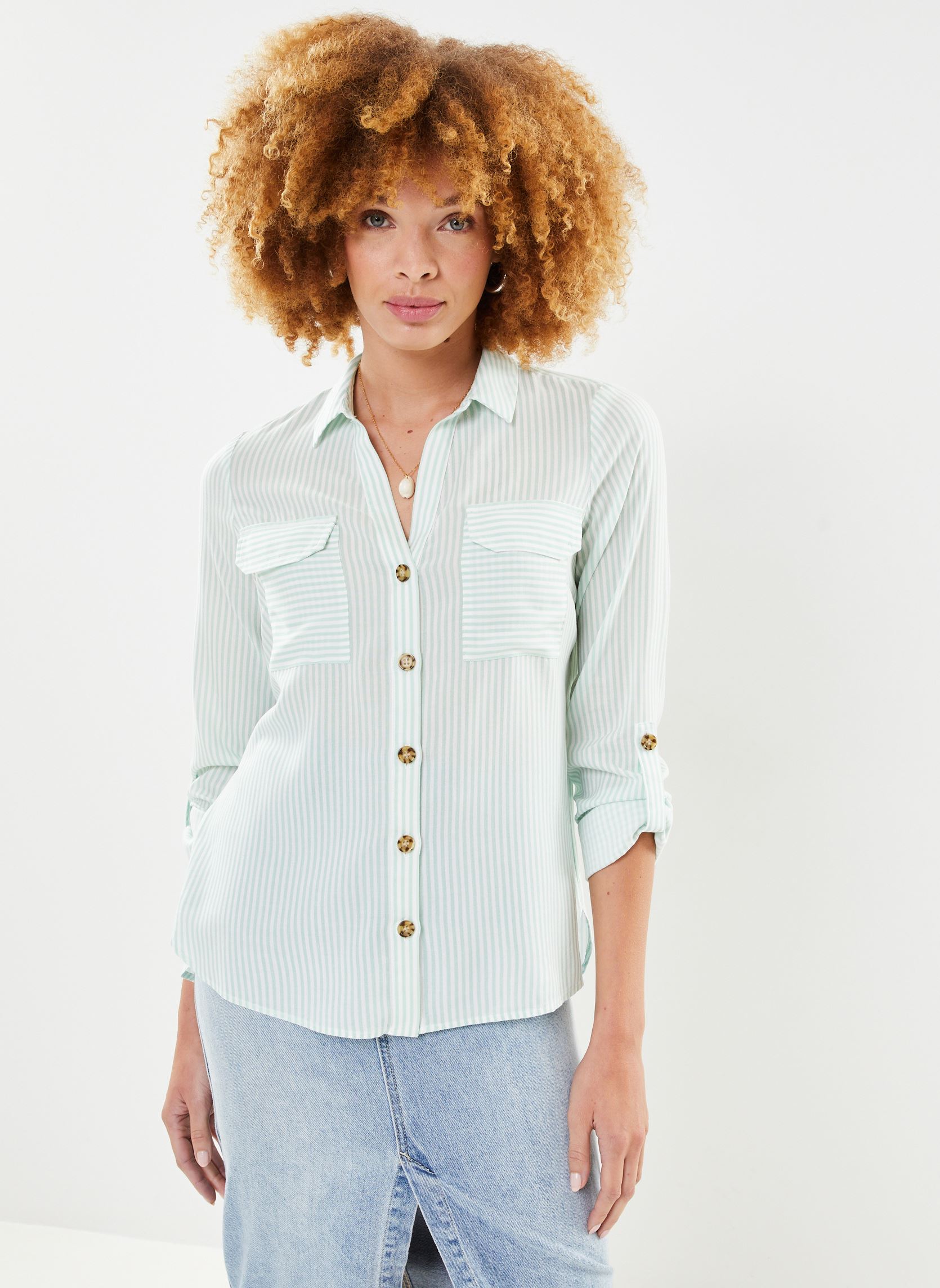 Vêtements Vero Moda Vmbumpy / Shirt New Wvn Ga Noos pour Accessoires - vue 2