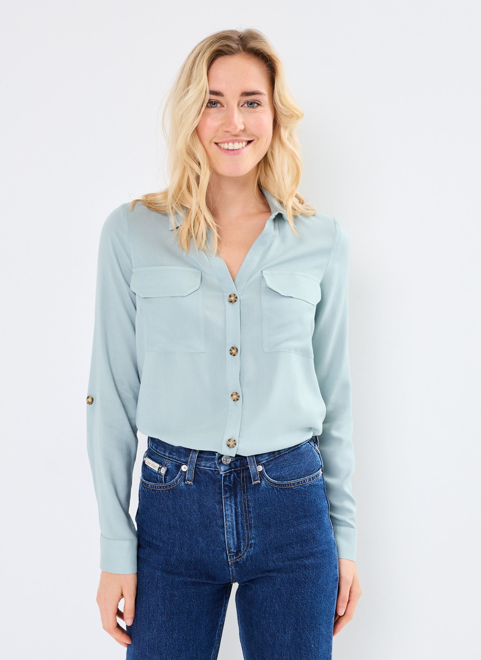 Vêtements Vero Moda Vmbumpy / Shirt New Wvn Ga Noos pour Accessoires - vue 3