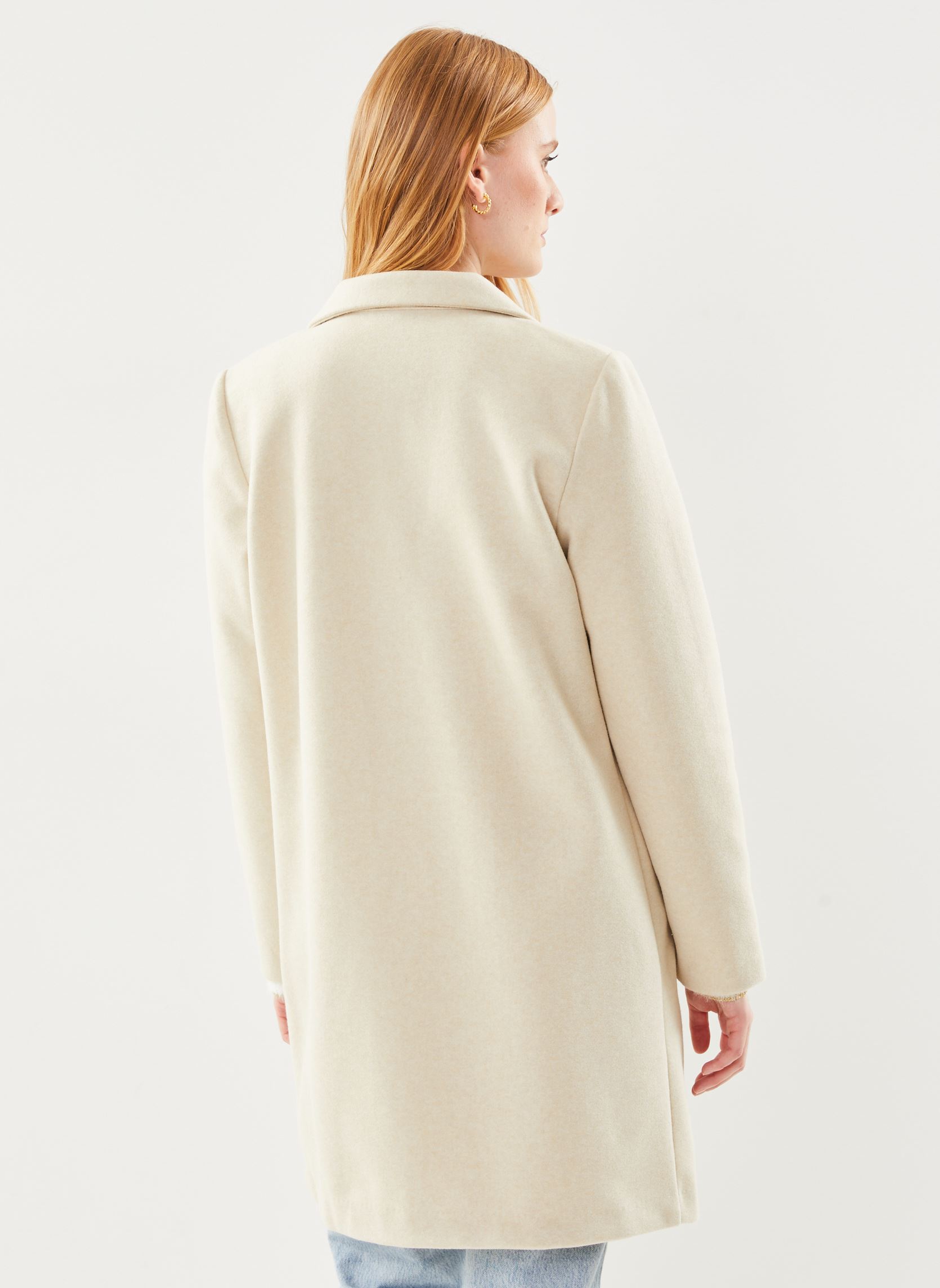 Mantels Vmpop Coat dames beige Vero Moda Mantels Vmpop Coat dames beige Oatmeal