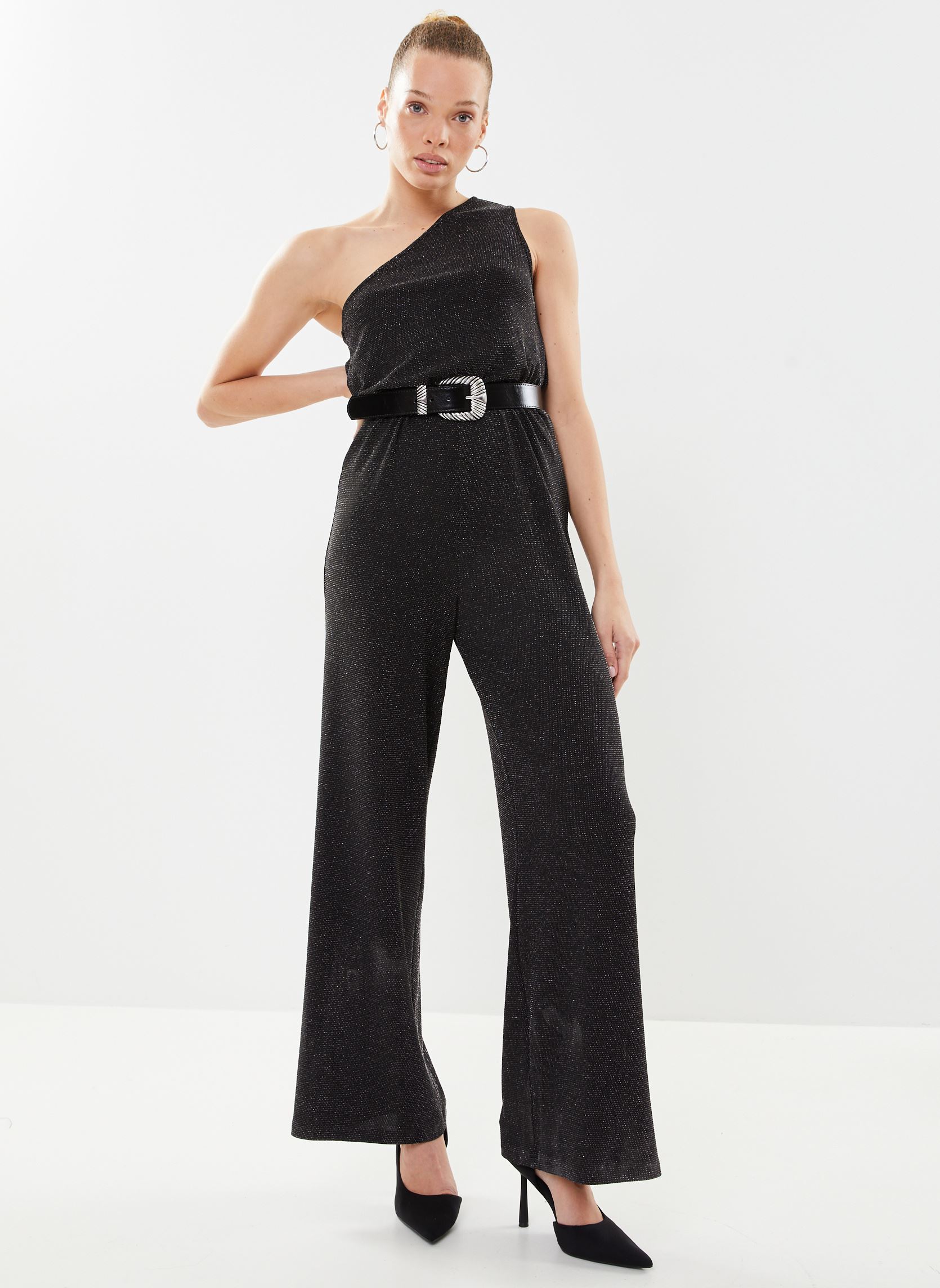 Vêtements Vero Moda Vmkanva One Shoulder Jumpsuit Jrs pour Accessoires