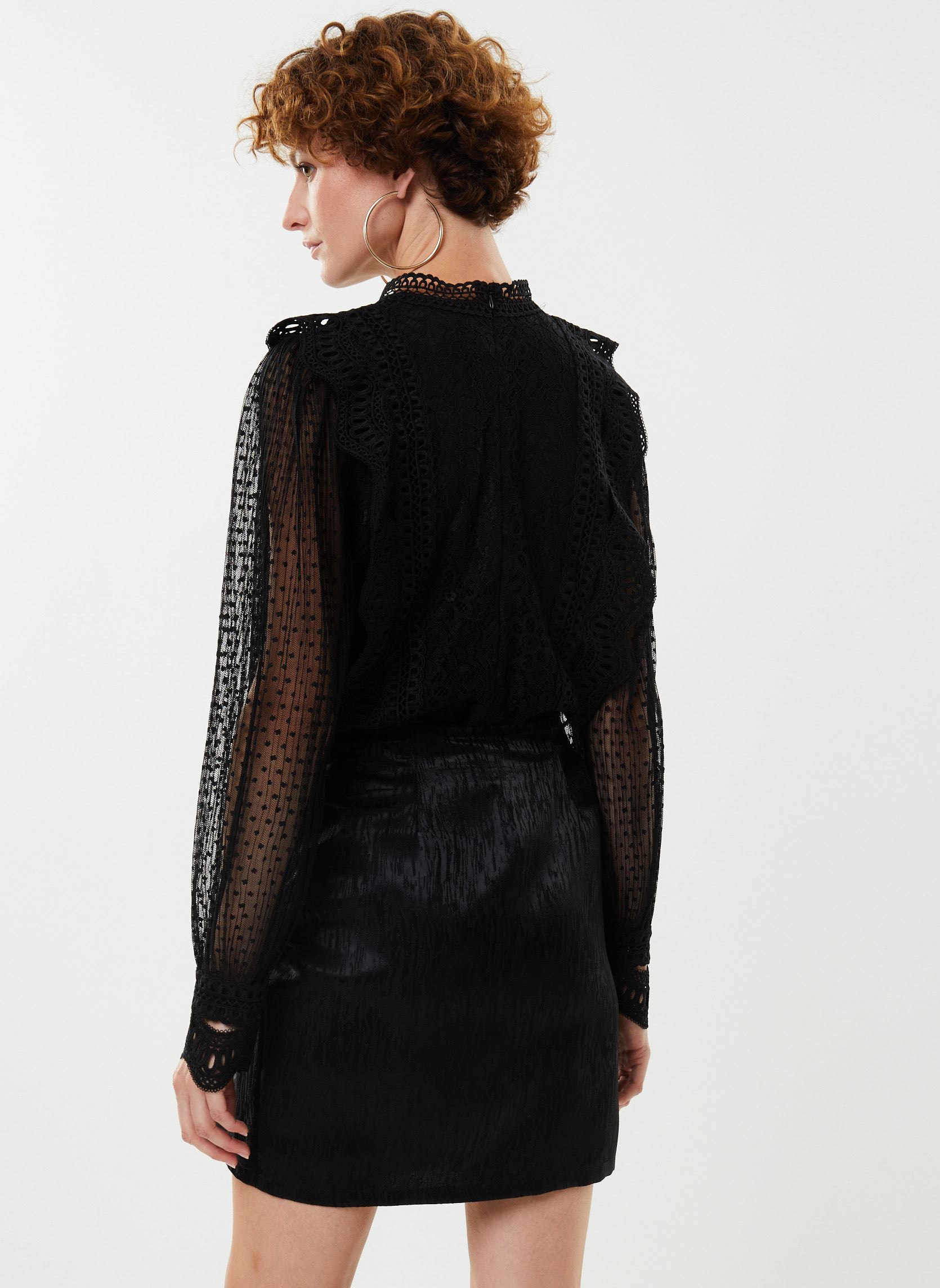Korte rokken Vmsina Hw Short Skirt Wvn Ga Pa dames zwart Vero Moda Korte rokken Vmsina Hw Short Skirt Wvn Ga Pa dames zwart Black