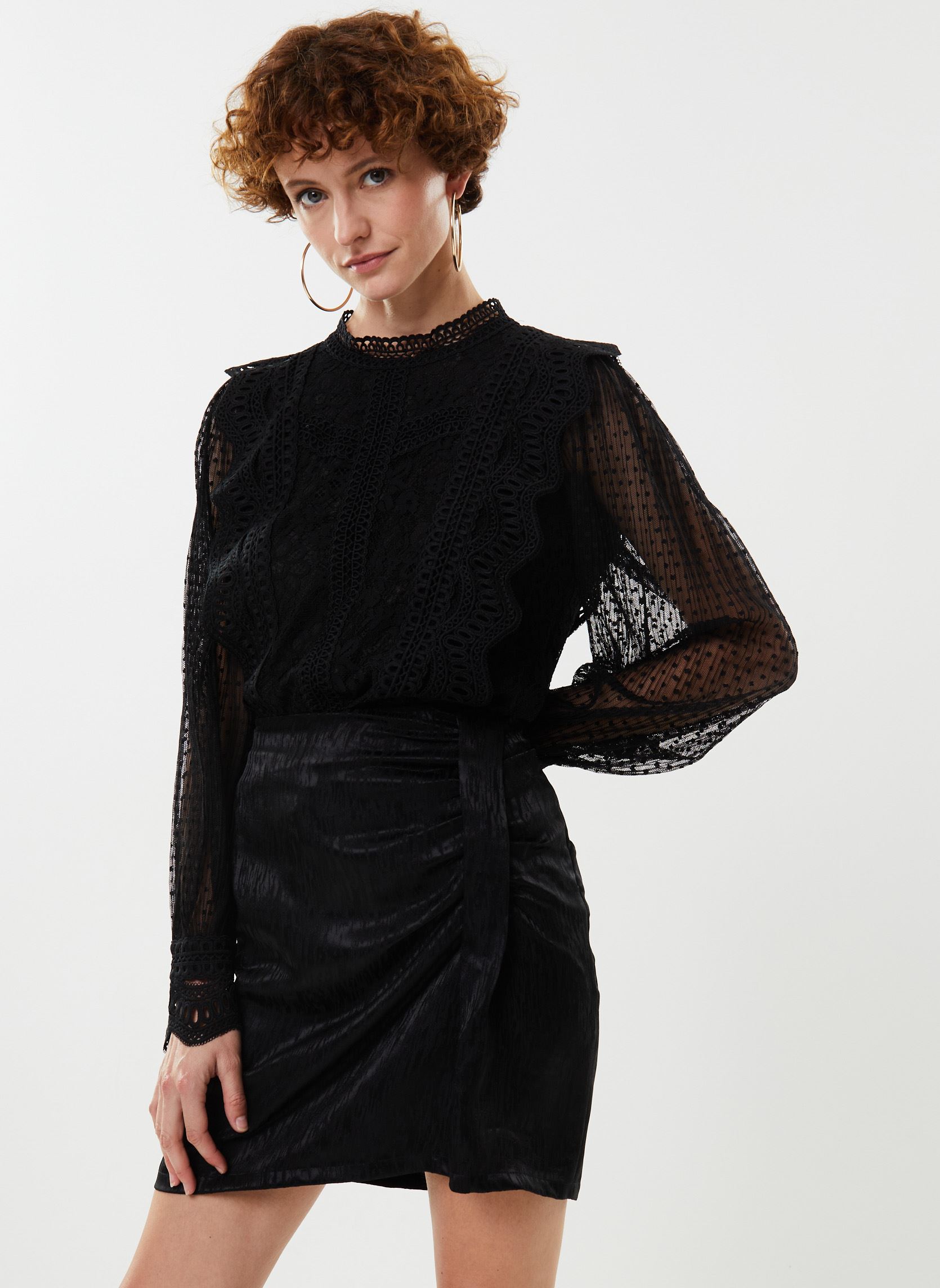 Vêtements Vero Moda Vmsina Hw Short Skirt Wvn Ga Pa pour Accessoires