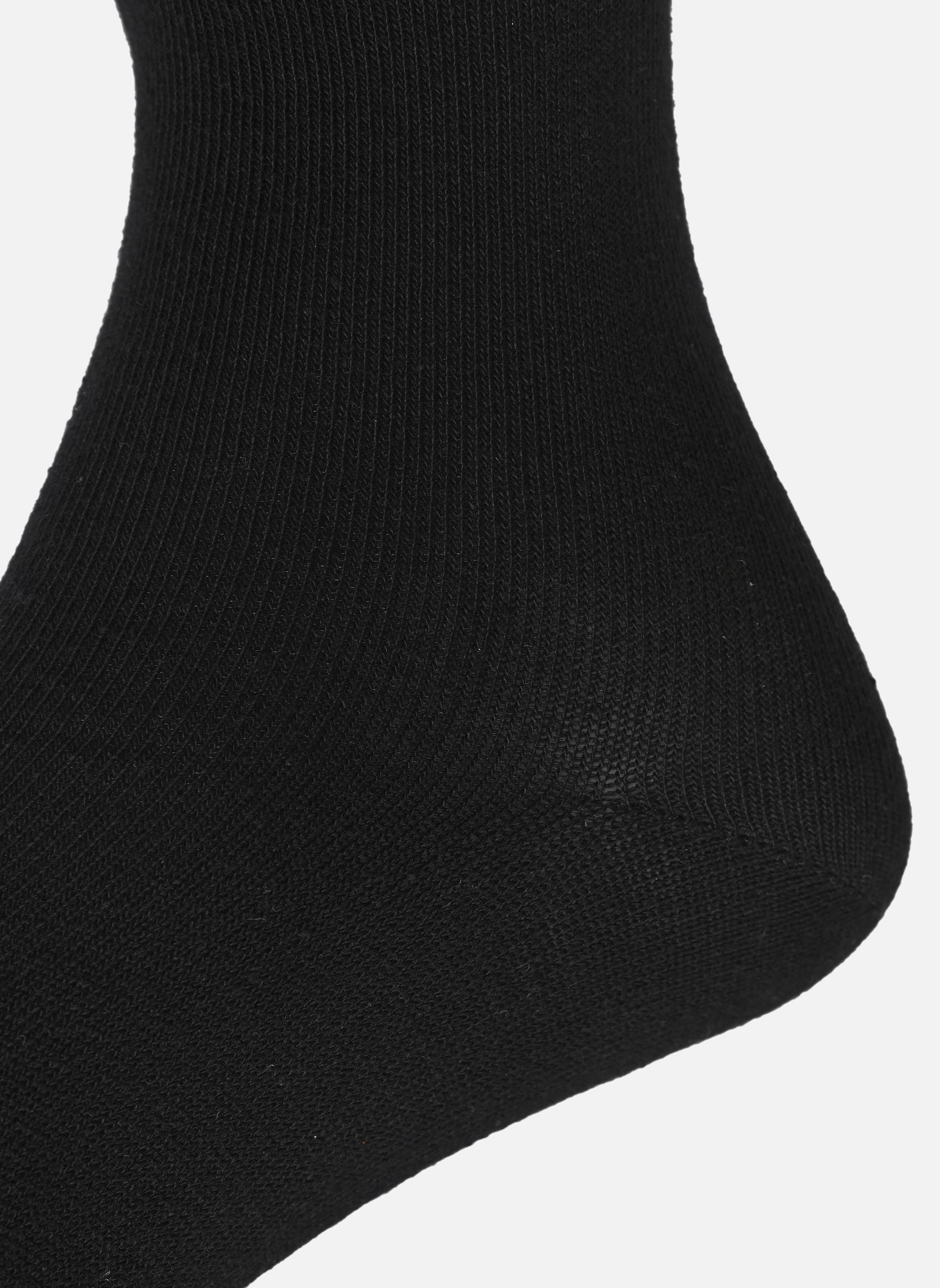 Socken Lot de 3 paires chaussettes hautes femme damen schwarz Sarenza Wear Socken Lot de 3 paires chaussettes hautes femme damen schwarz NOIR/NOIR/NOIR