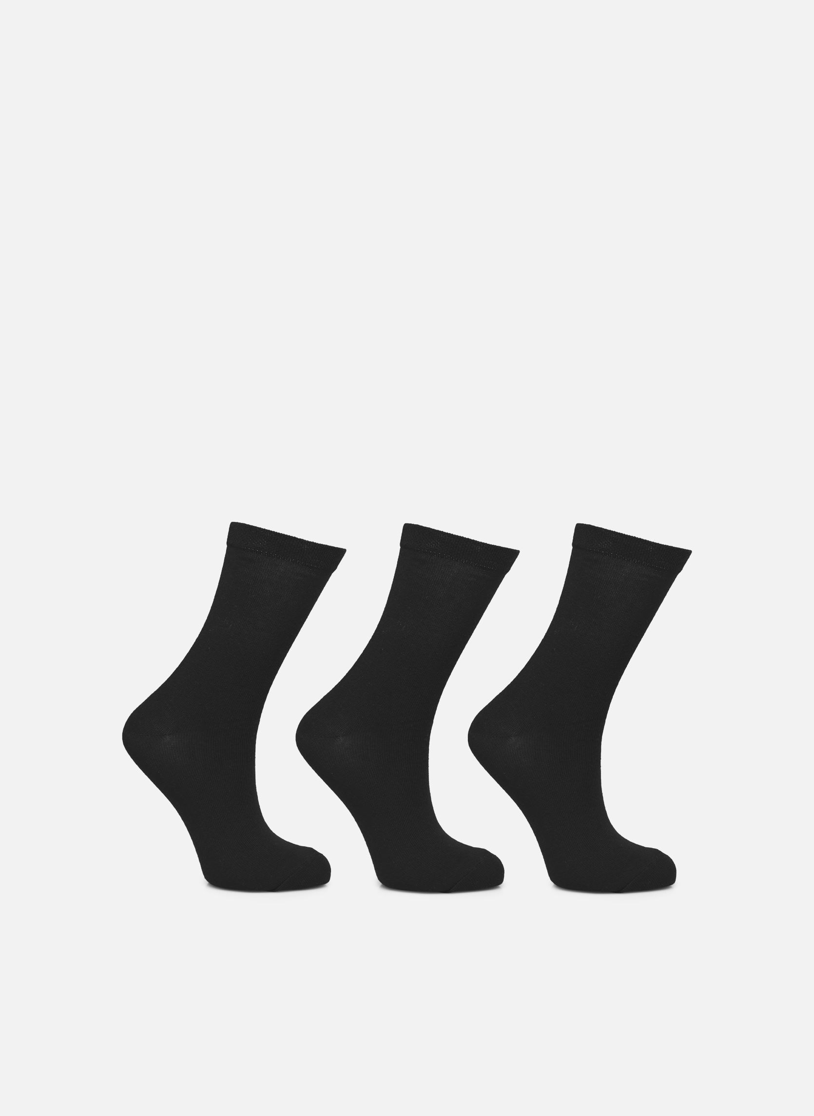 Socken Lot de 3 paires chaussettes hautes femme damen schwarz Sarenza Wear Socken Lot de 3 paires chaussettes hautes femme damen schwarz NOIR/NOIR/NOIR