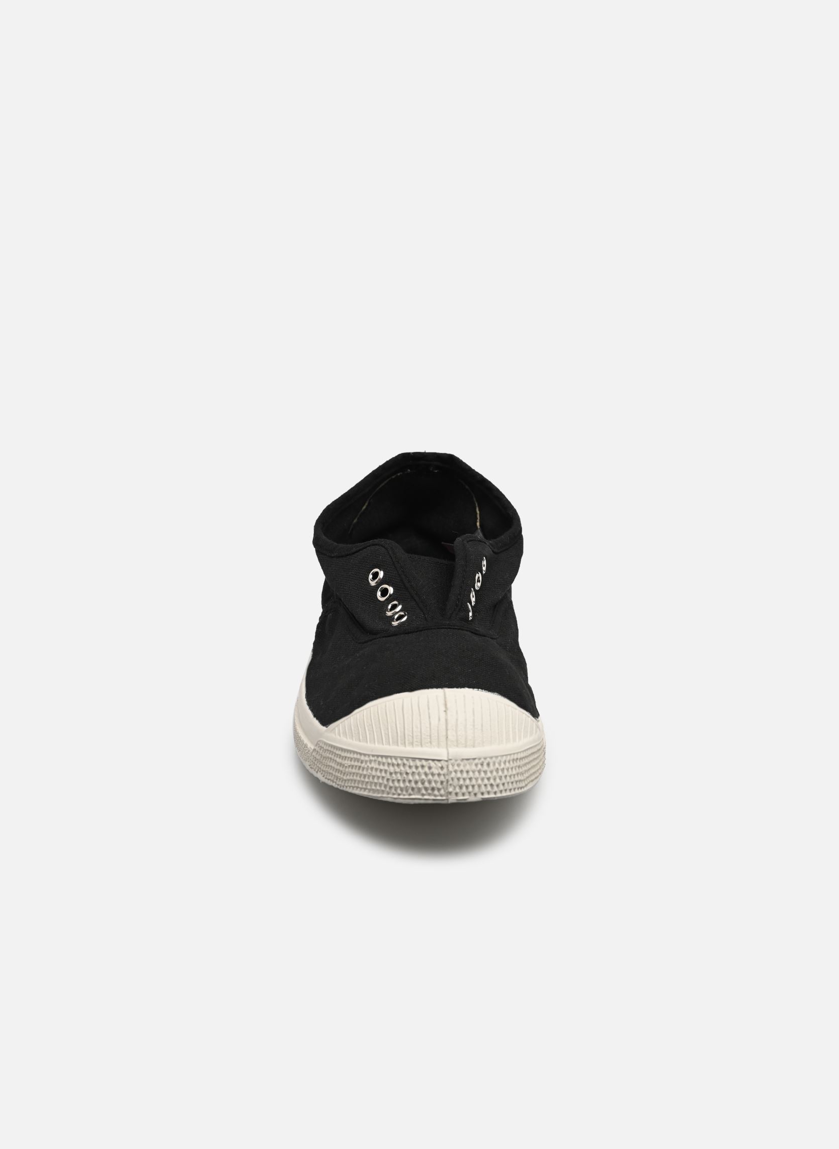 Baskets toile Tennis Elly femme noir Bensimon Baskets toile Tennis Elly femme noir CARBONE
