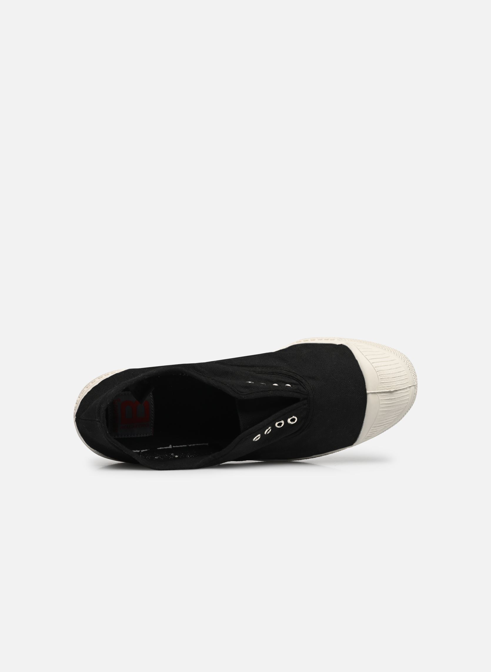 Baskets toile Tennis Elly femme noir Bensimon Baskets toile Tennis Elly femme noir CARBONE