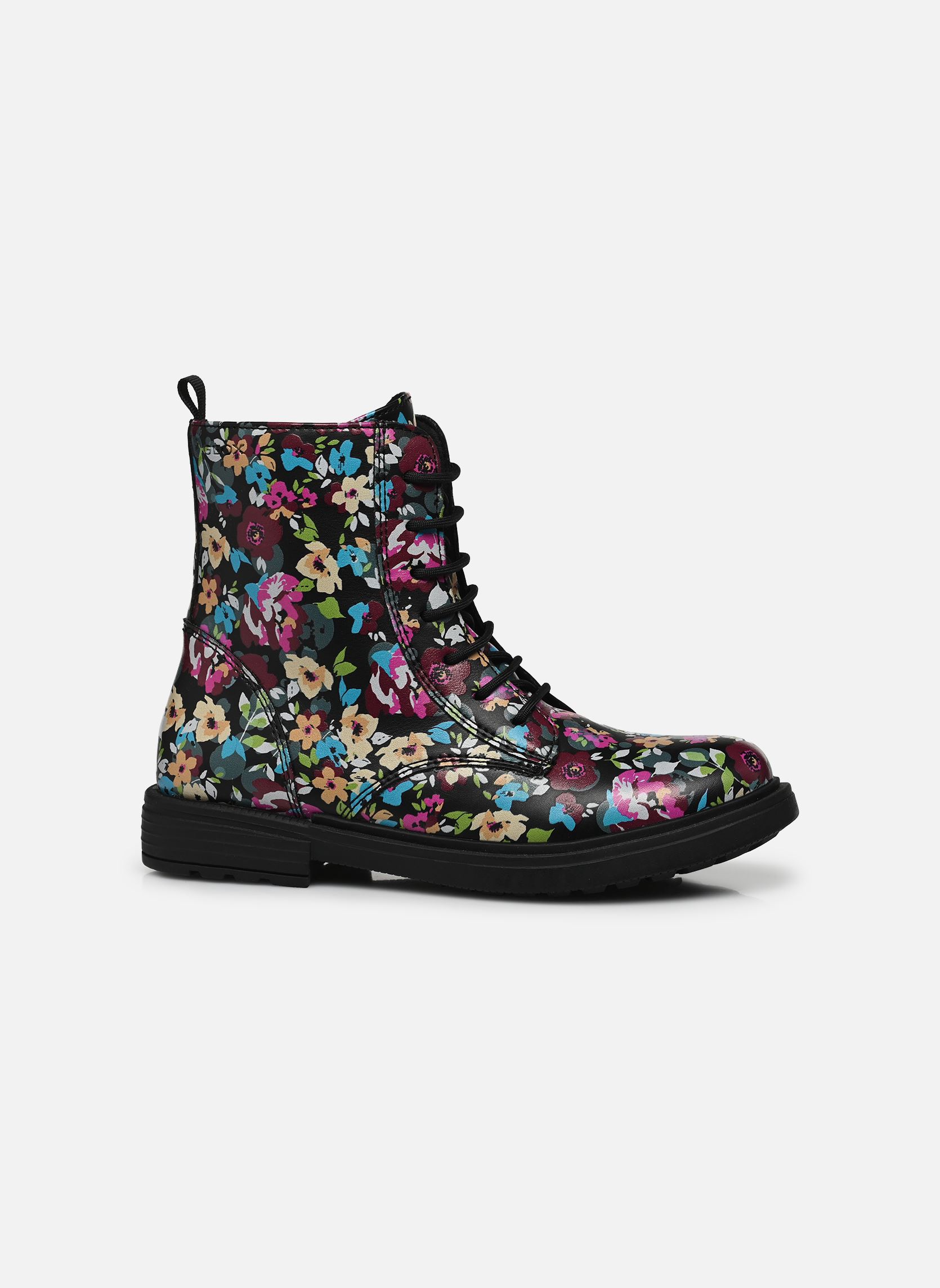 Stiefeletten / Ankle Boots J ECLAIR GIRL mädchen mehrfarbig Geox Stiefeletten / Ankle Boots J ECLAIR GIRL mädchen mehrfarbig BLACK/MULTICOLOR