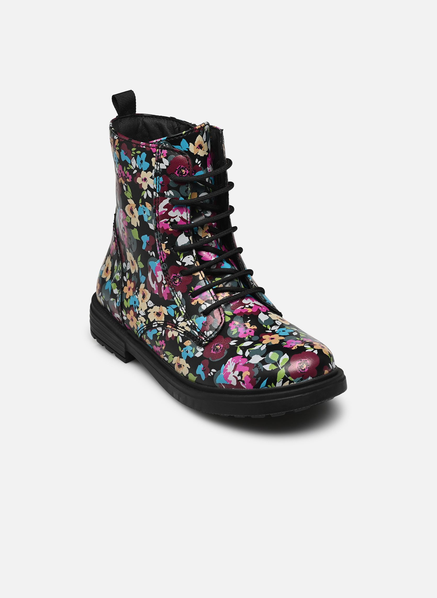 Stiefeletten / Ankle Boots J ECLAIR GIRL mädchen mehrfarbig Geox Stiefeletten / Ankle Boots J ECLAIR GIRL mädchen mehrfarbig BLACK/MULTICOLOR