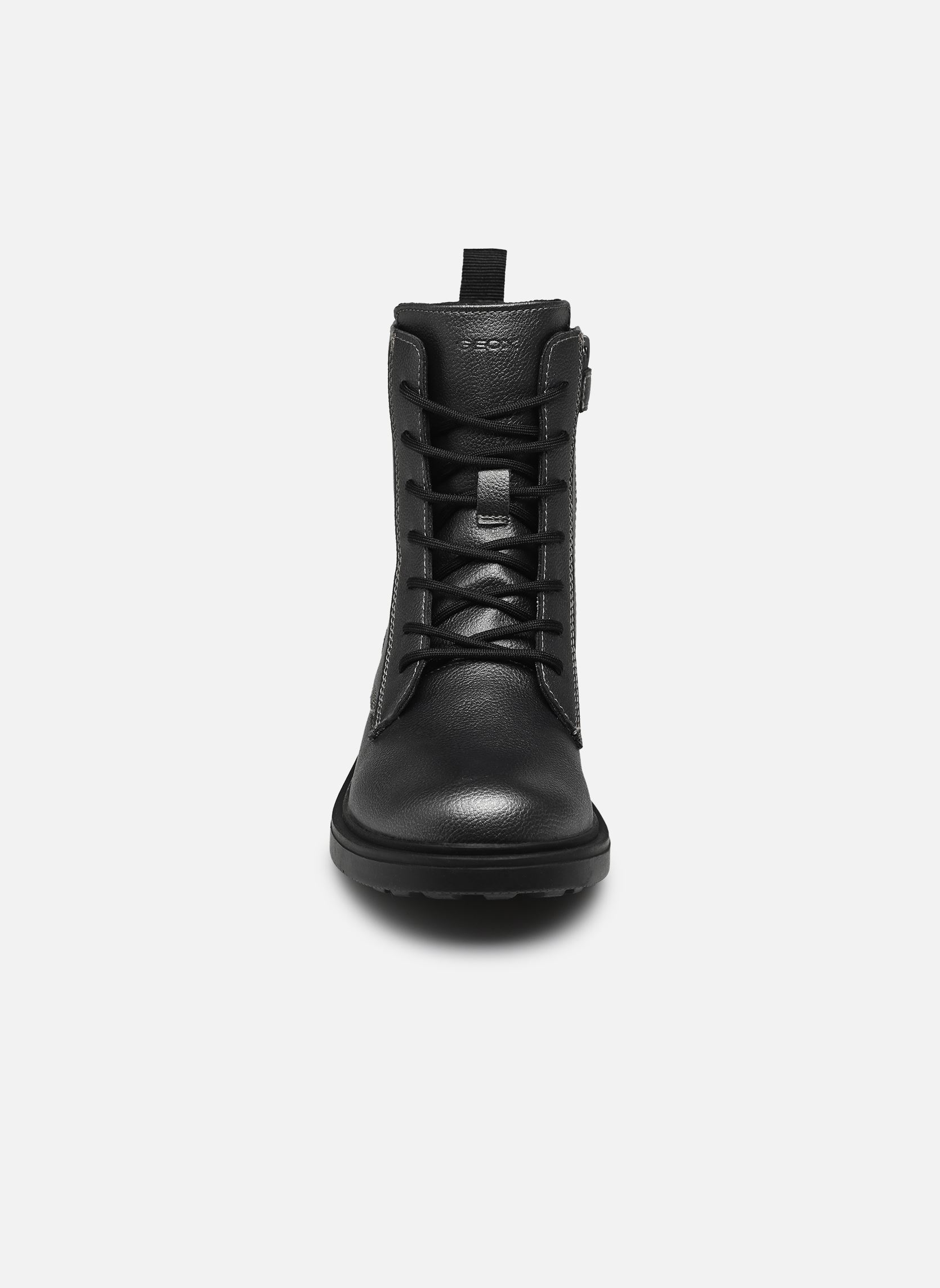 Stiefeletten / Ankle Boots J ECLAIR GIRL mädchen grau Geox Stiefeletten / Ankle Boots J ECLAIR GIRL mädchen grau Métallique