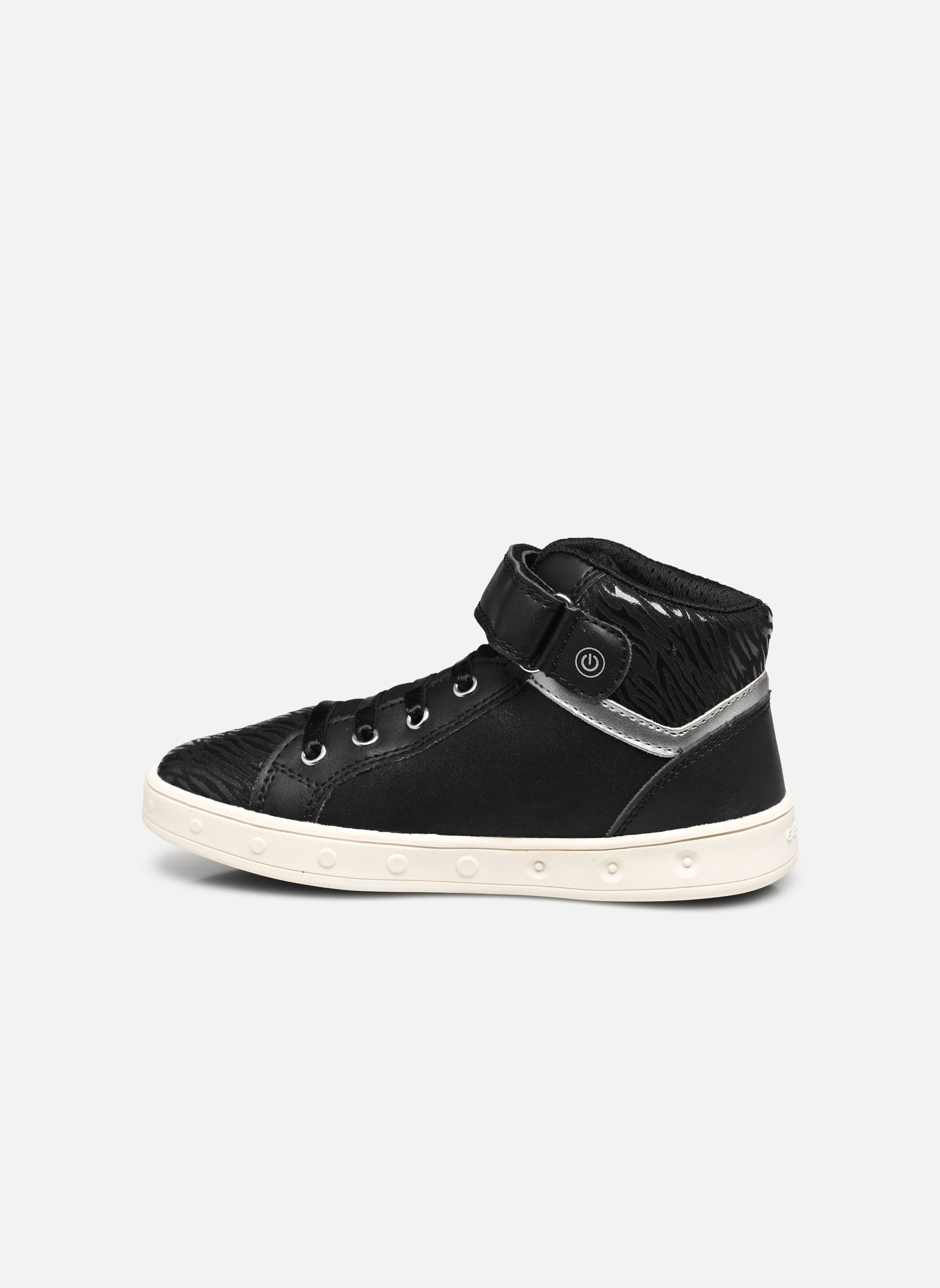 Zapatillas altas J SKYLIN GIRL niña negro Geox Zapatillas altas J SKYLIN GIRL niña negro BLACK/DK PINK