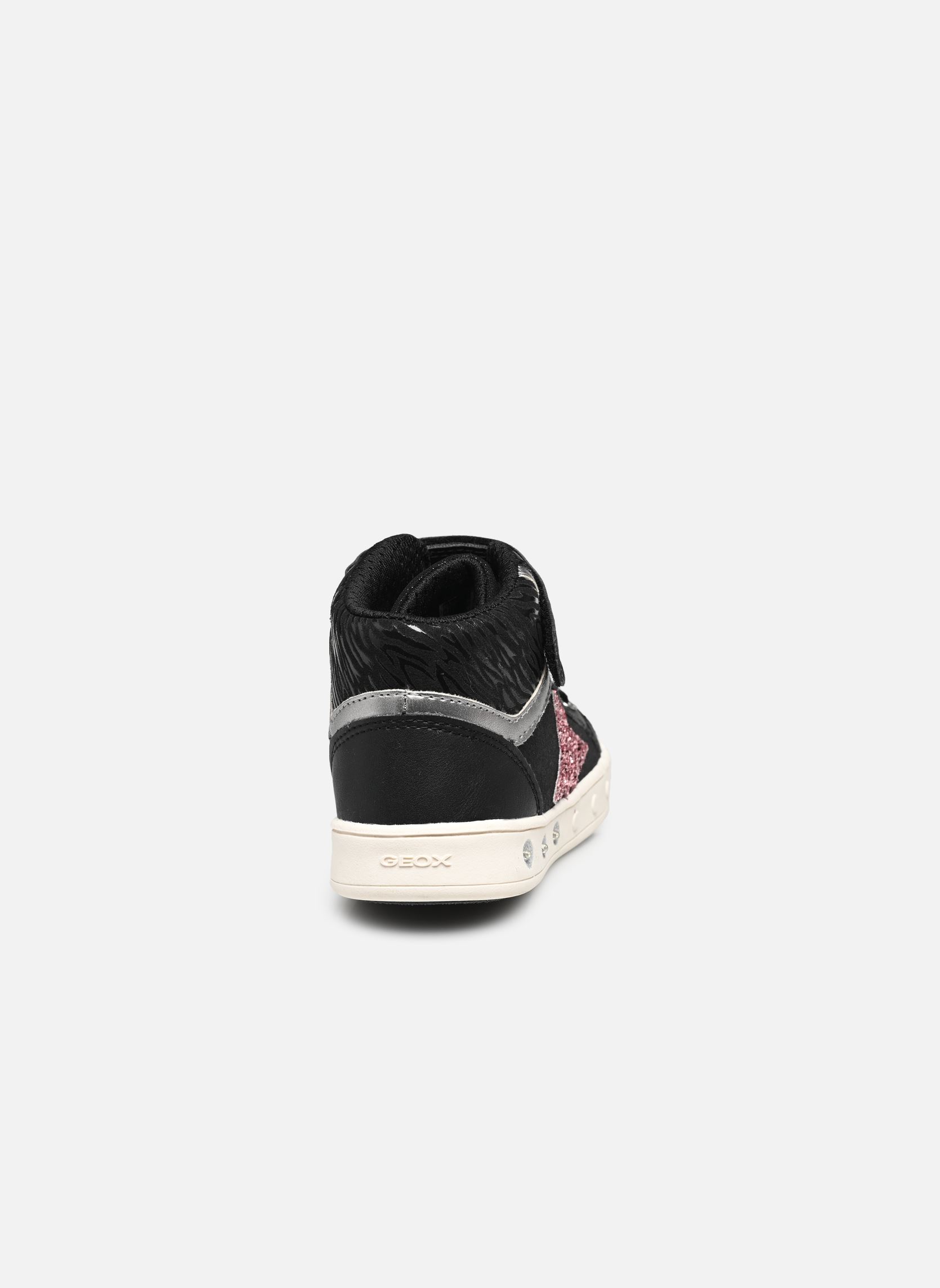 Zapatillas altas J SKYLIN GIRL niña negro Geox Zapatillas altas J SKYLIN GIRL niña negro BLACK/DK PINK