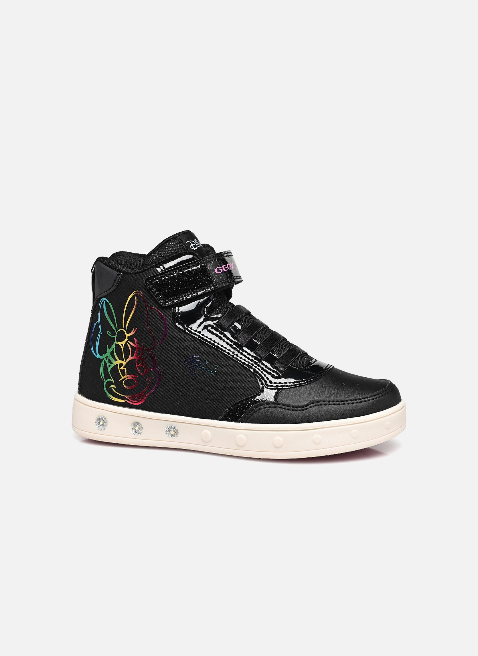 Baskets hautes J SKYLIN GIRL fille noir Geox Baskets hautes J SKYLIN GIRL fille noir Noir