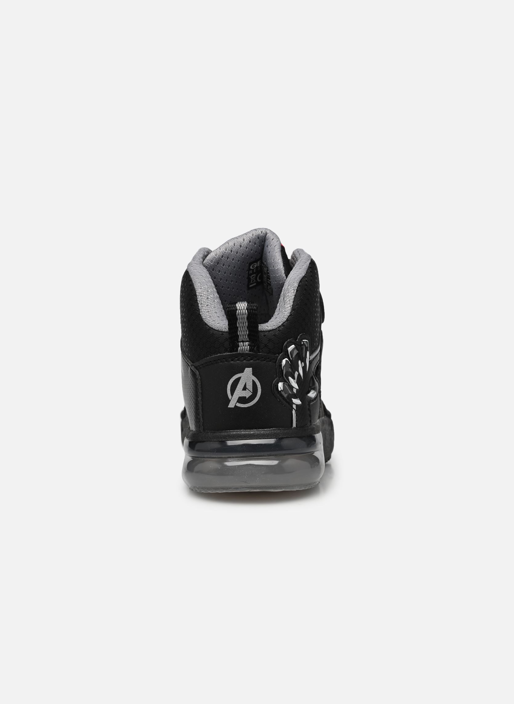 Baskets hautes J Grayjay Boy Marvel garçon noir Geox Baskets hautes J Grayjay Boy Marvel garçon noir Noir argent