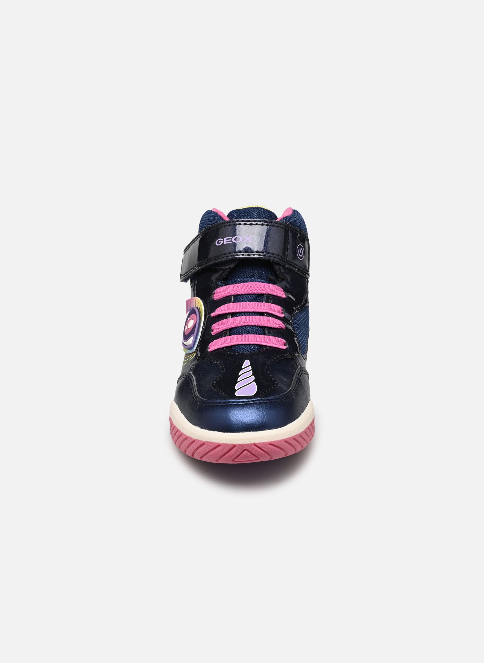 Knöchelhohe Sneaker J INEK GIRL mädchen blau Geox Knöchelhohe Sneaker J INEK GIRL mädchen blau Navy/multicolor